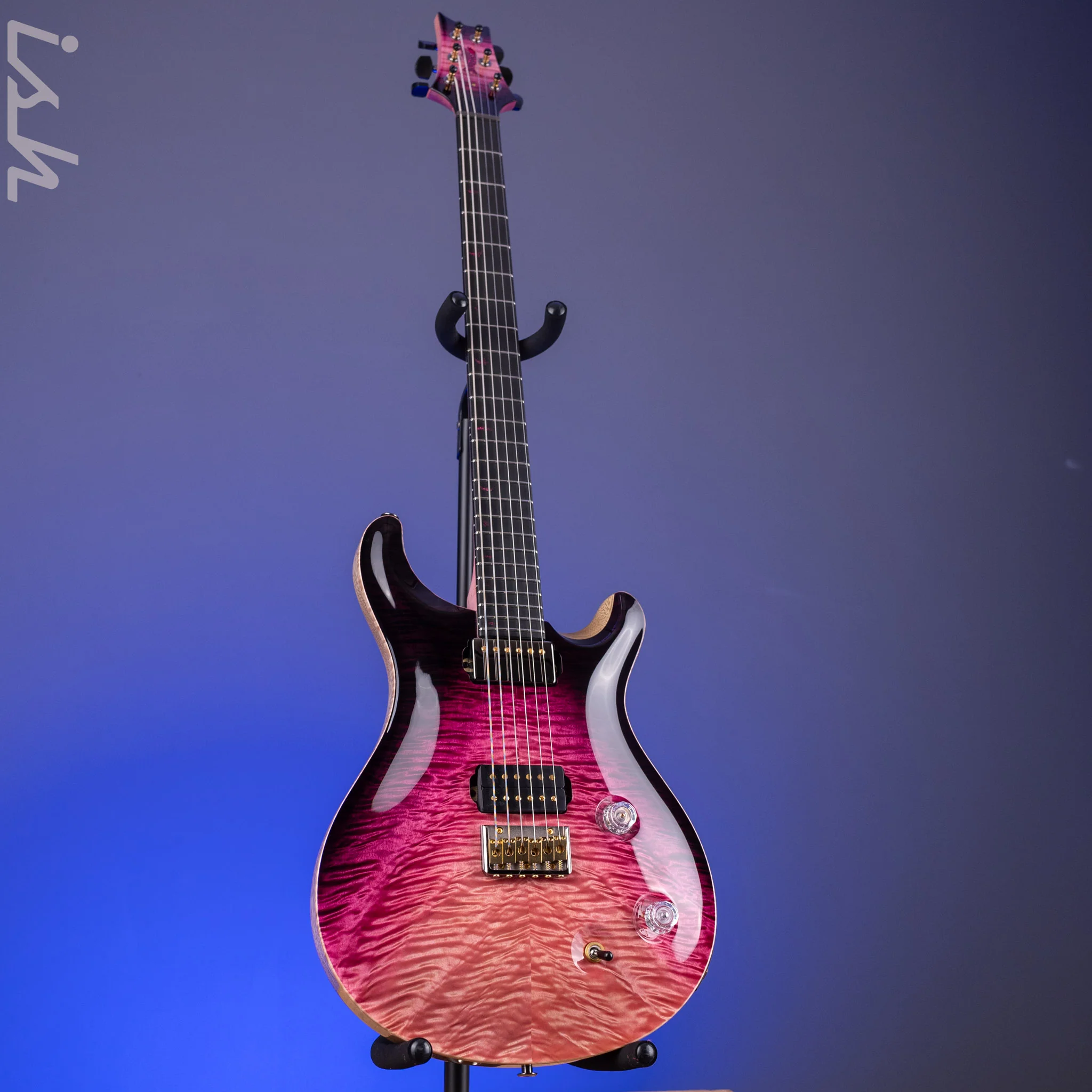 PRS Private Stock Custom 24 Baritone Midnight Orchid Dragon's Breath - Image 2