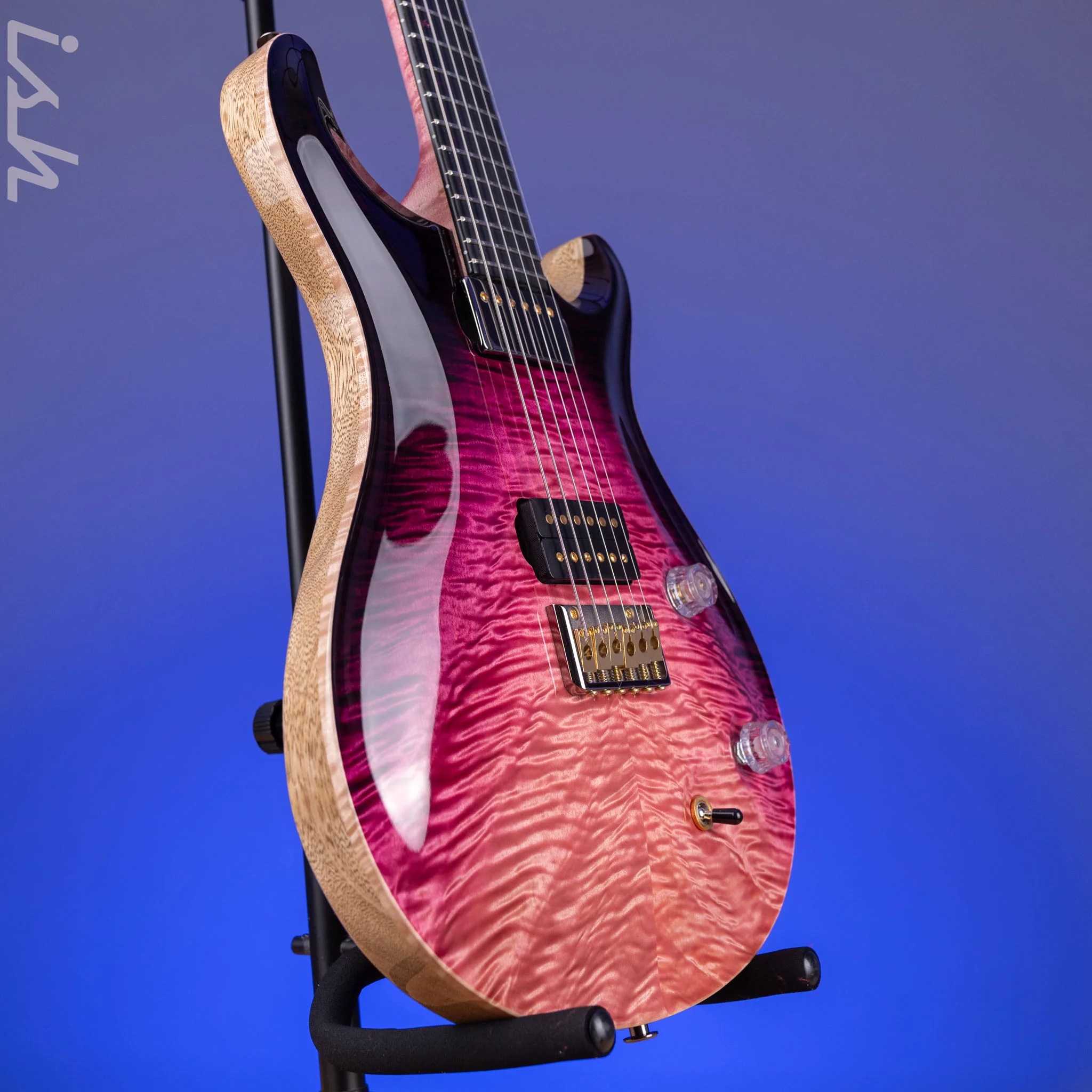 PRS Private Stock Custom 24 Baritone Midnight Orchid Dragon's Breath - Image 3