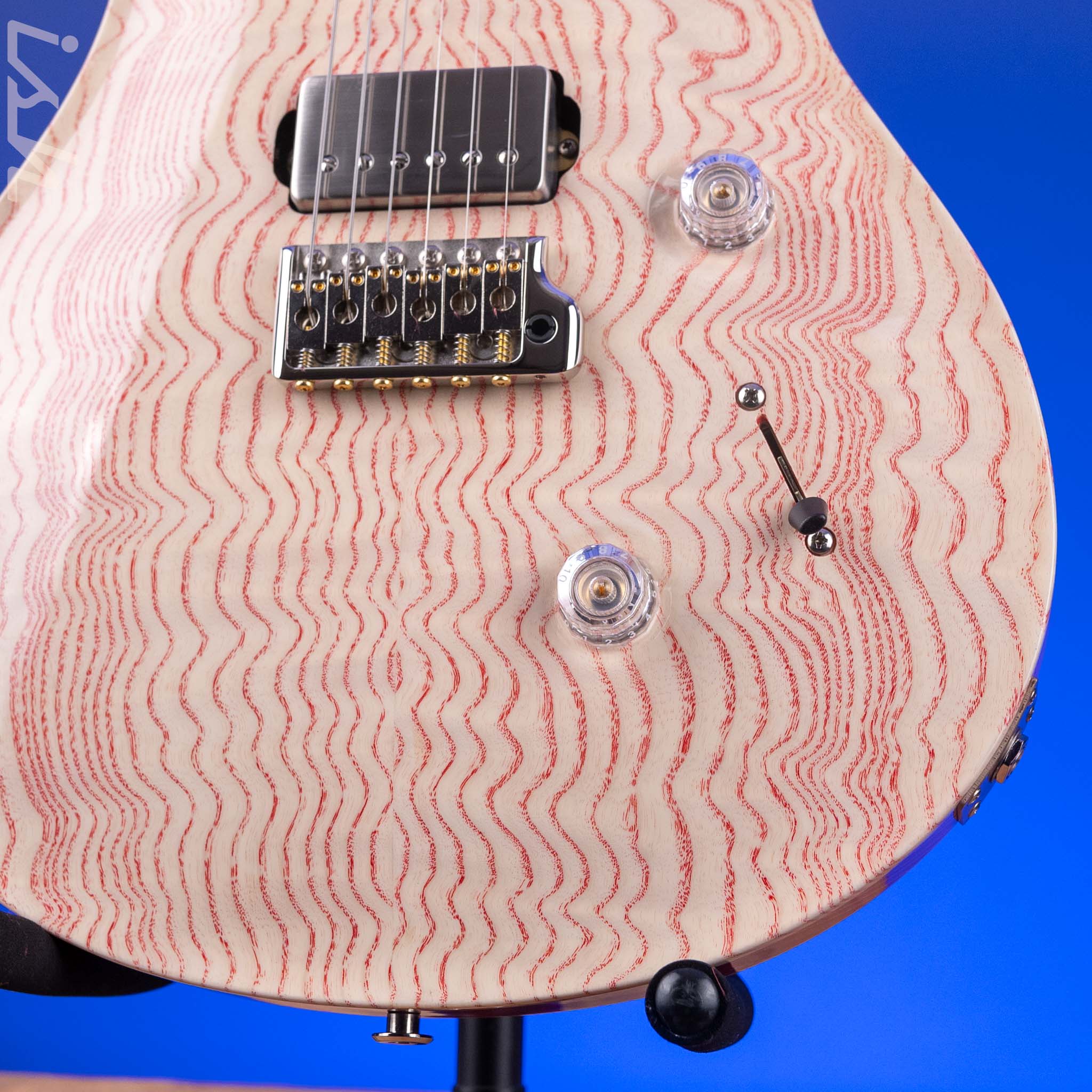 PRS Private Stock Custom 24 Figured Ash Red Grainfill - Image 5