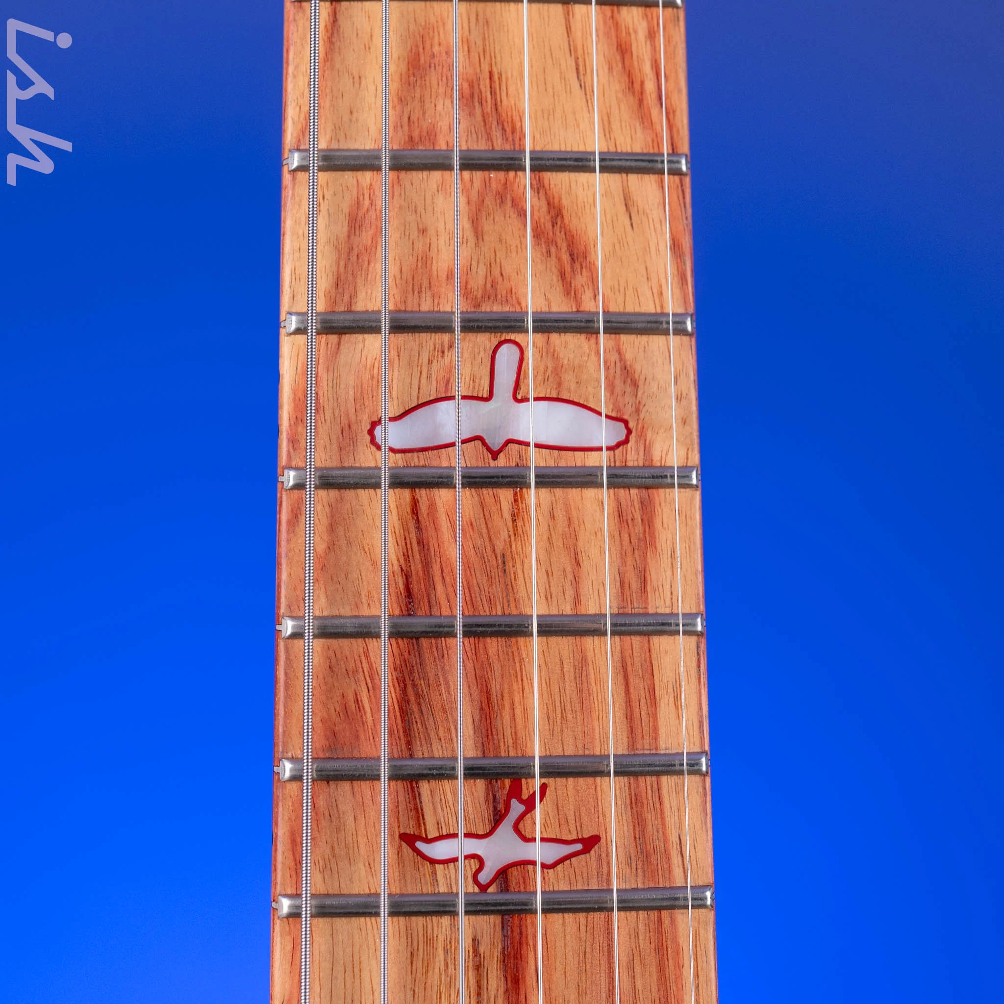 PRS Private Stock Custom 24 Figured Ash Red Grainfill - Image 6