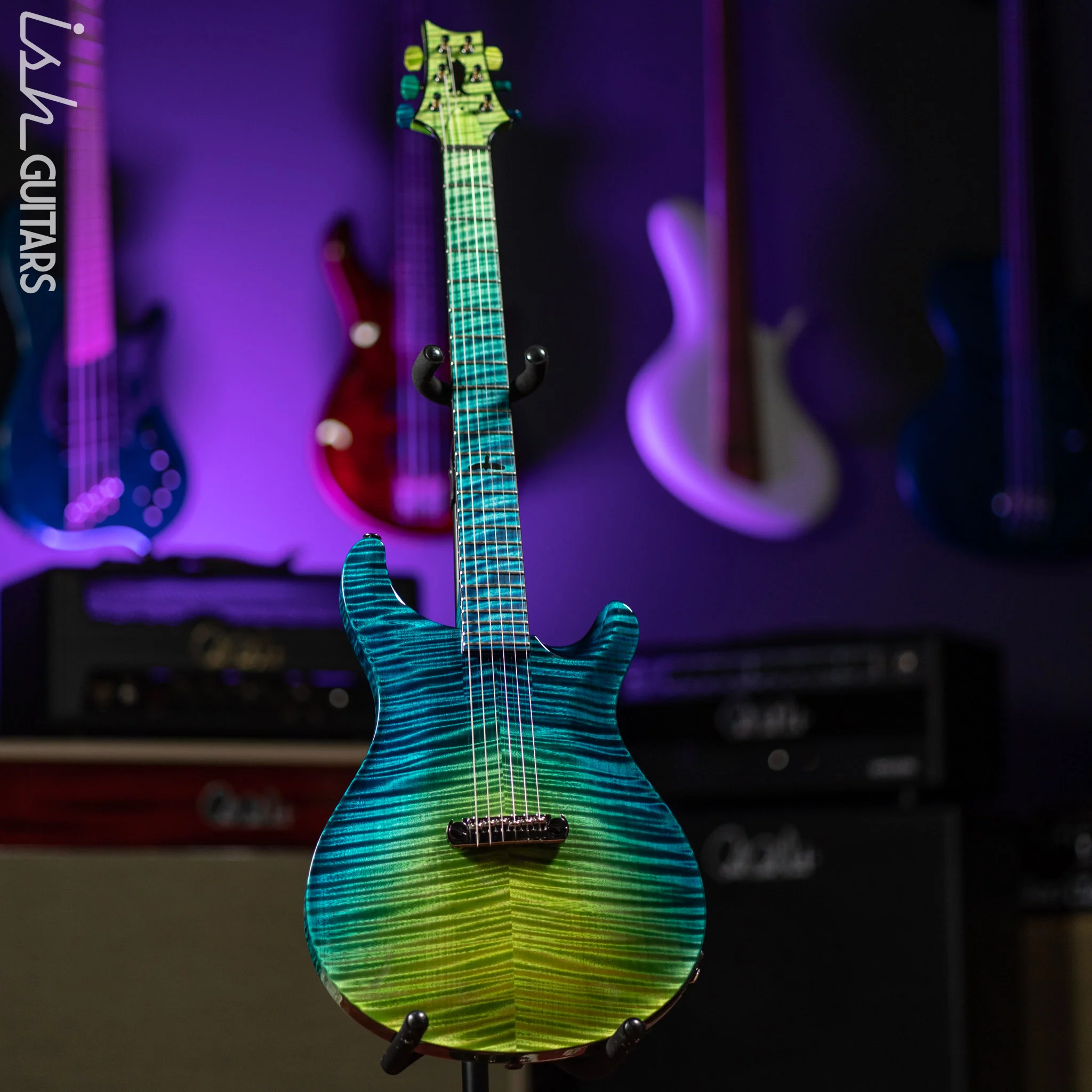 PRS Private Stock Custom 24 "Sculpture" Piezo Laguna Dragon’s Breath - Image 2