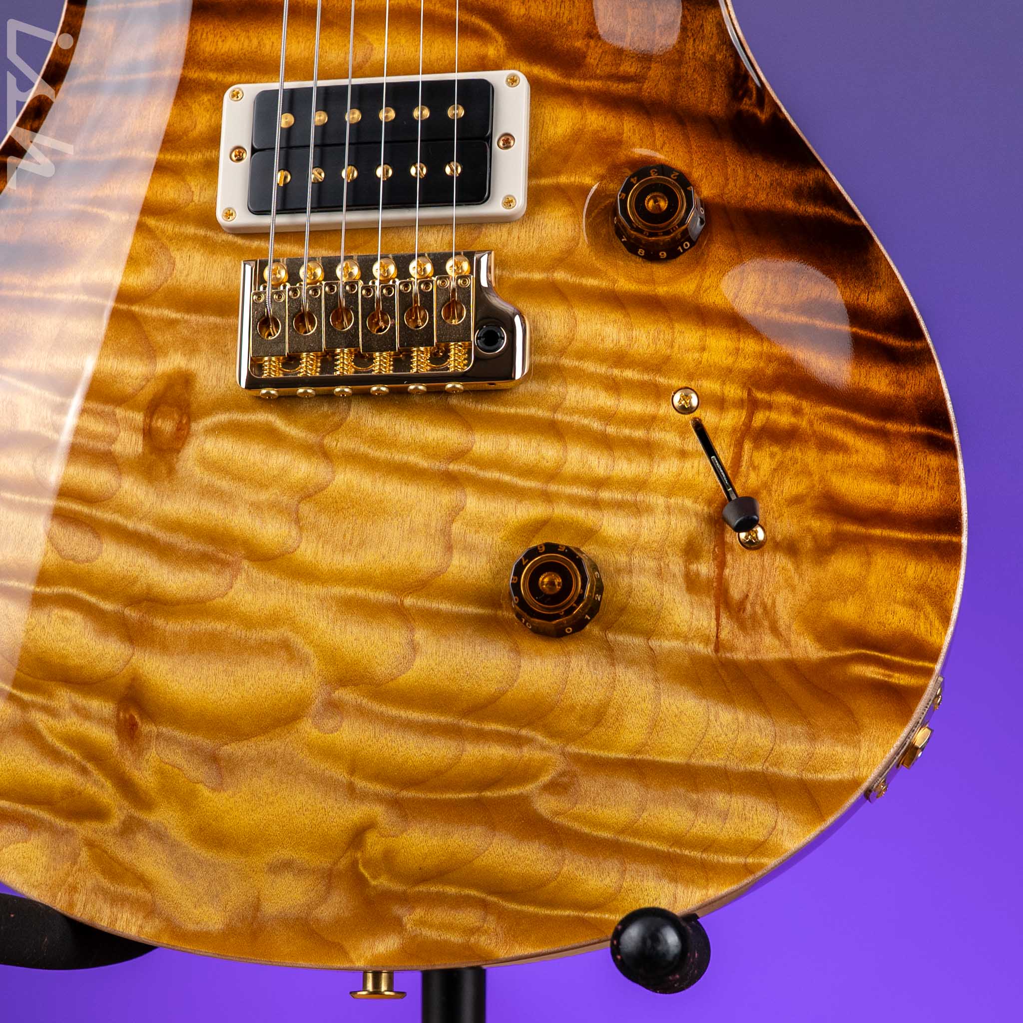 PRS Private Stock Custom 24 One-Piece Top Sandstorm Dragon's Breath - Image 6