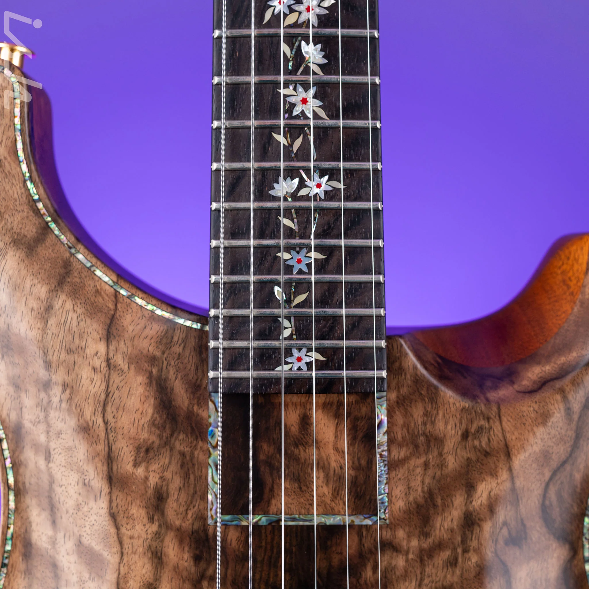 PRS Private Stock Custom 24 'Sculpture' Piezo Semi-Hollow Sculpture Guitar - Tree of Life - Image 5