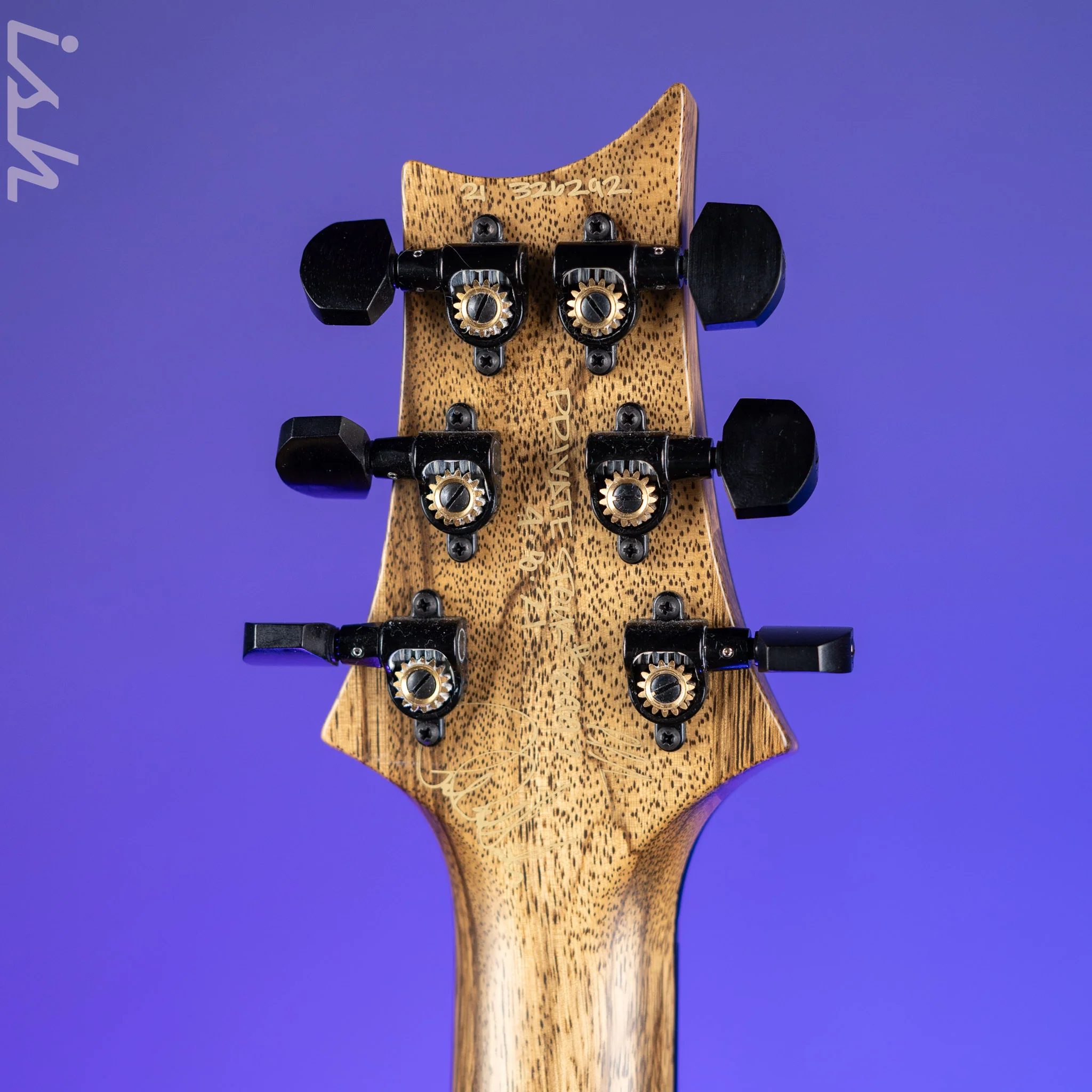 2021 PRS Private Stock Custom 24 Semi-Hollow Macassar Ebony Satin Nitro - Image 18