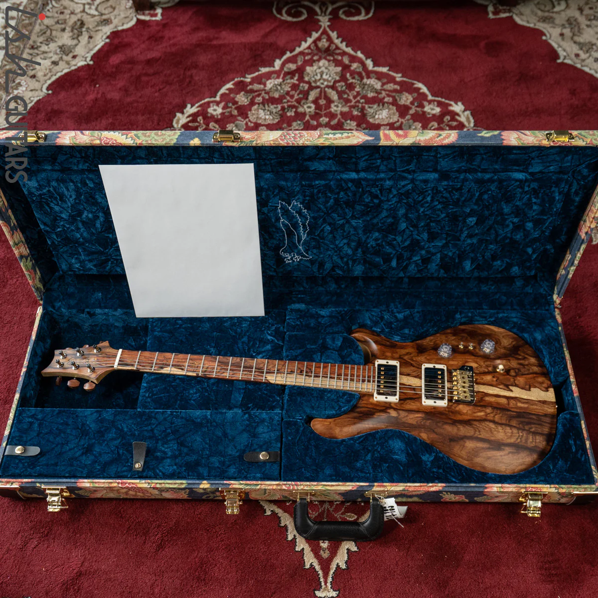 PRS Private Stock Custom 24 Semi-Hollow Natural Figured Hormigo - Image 15