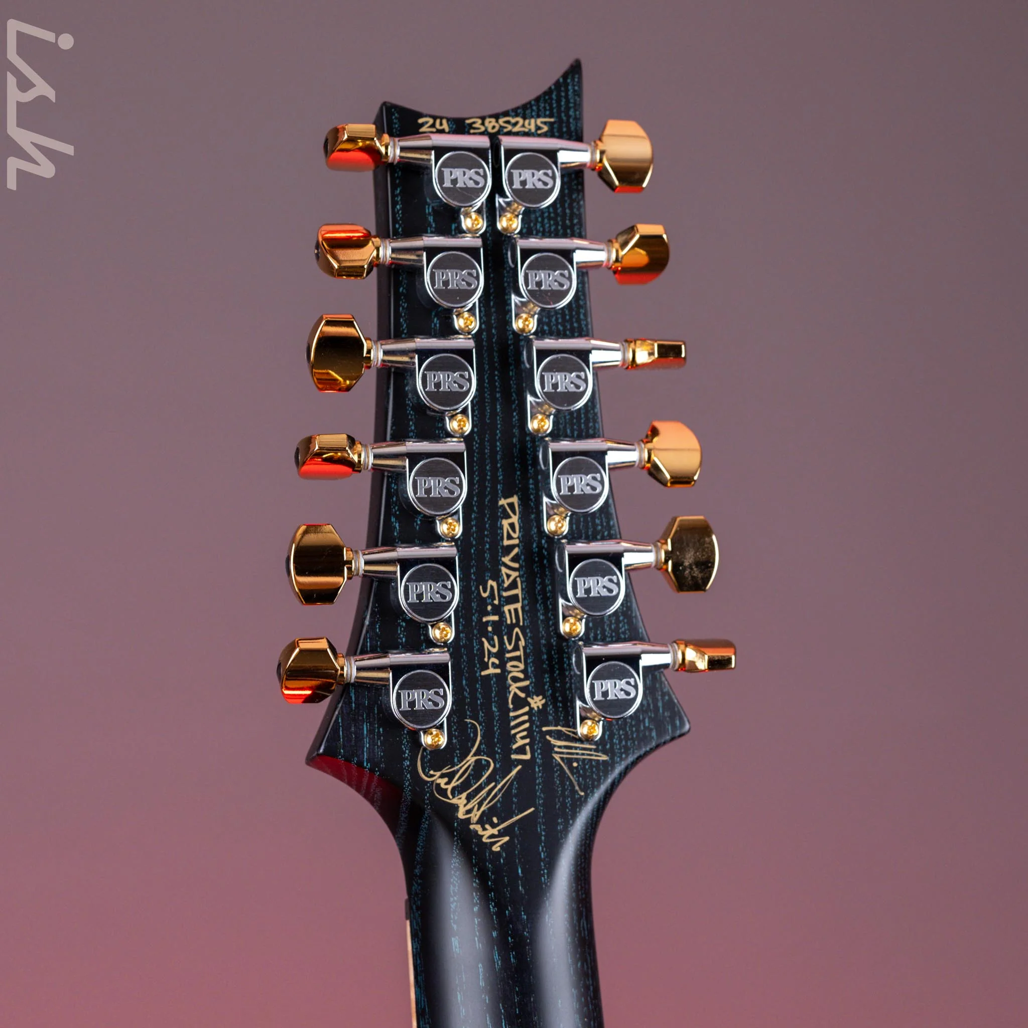 PRS Private Stock Hollowbody I 12-String Sub-Zero Glow - Image 12