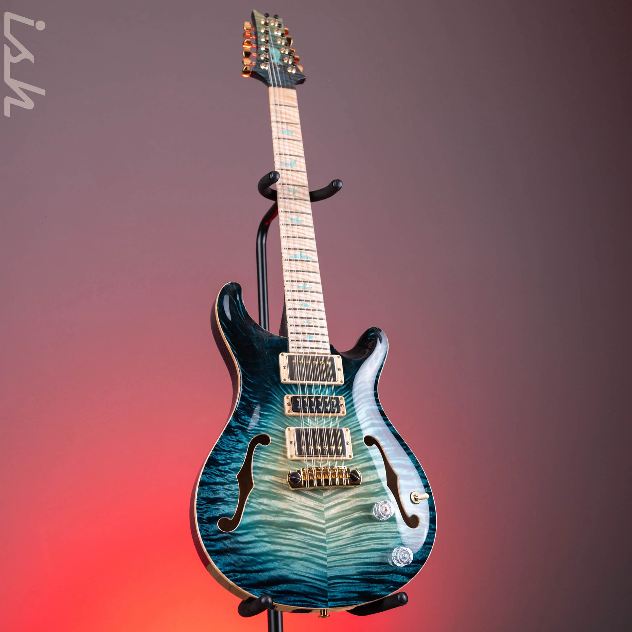 PRS Private Stock Hollowbody I 12-String Sub-Zero Glow - Image 2