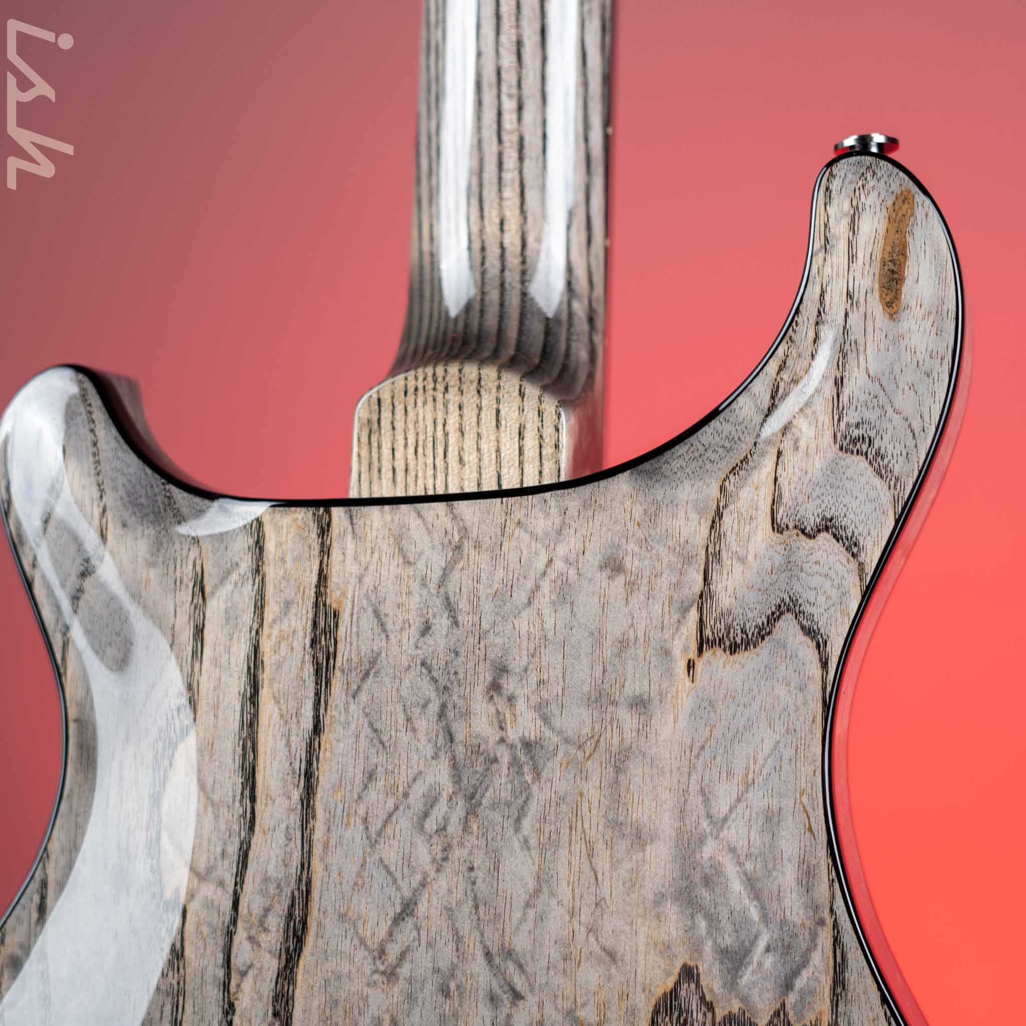 2021 PRS Private Stock Hollowbody II Piezo 24 Fret Swamp Ash Grey Wash - Image 8