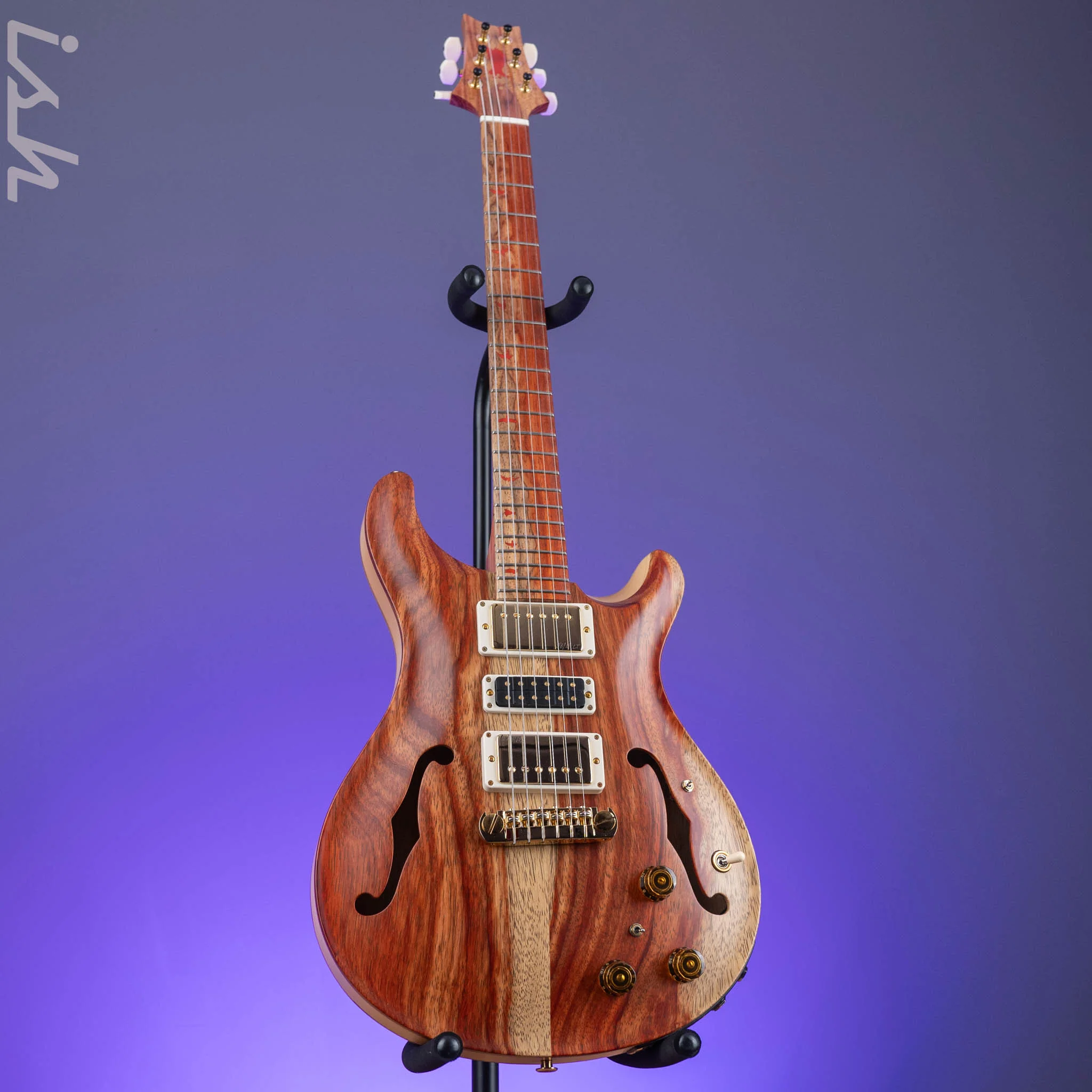 PRS Private Stock Hollowbody II Piezo Natural Padauk - Image 2
