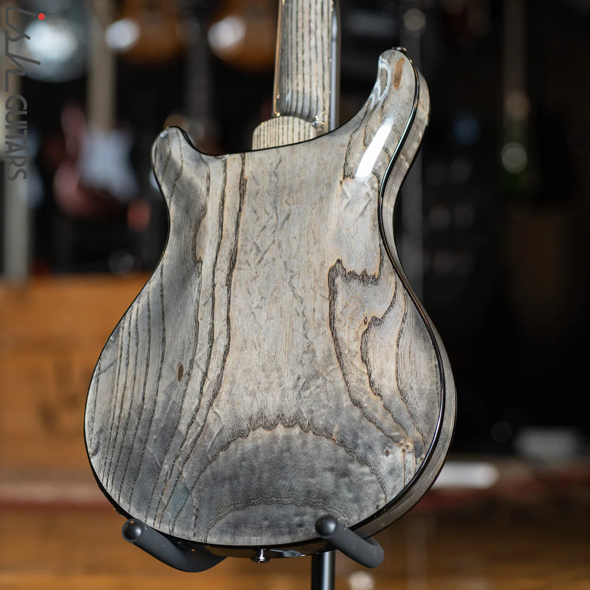 PRS Private Stock Hollowbody II Piezo 24 Fret Swamp Ash Grey Wash - Image 10