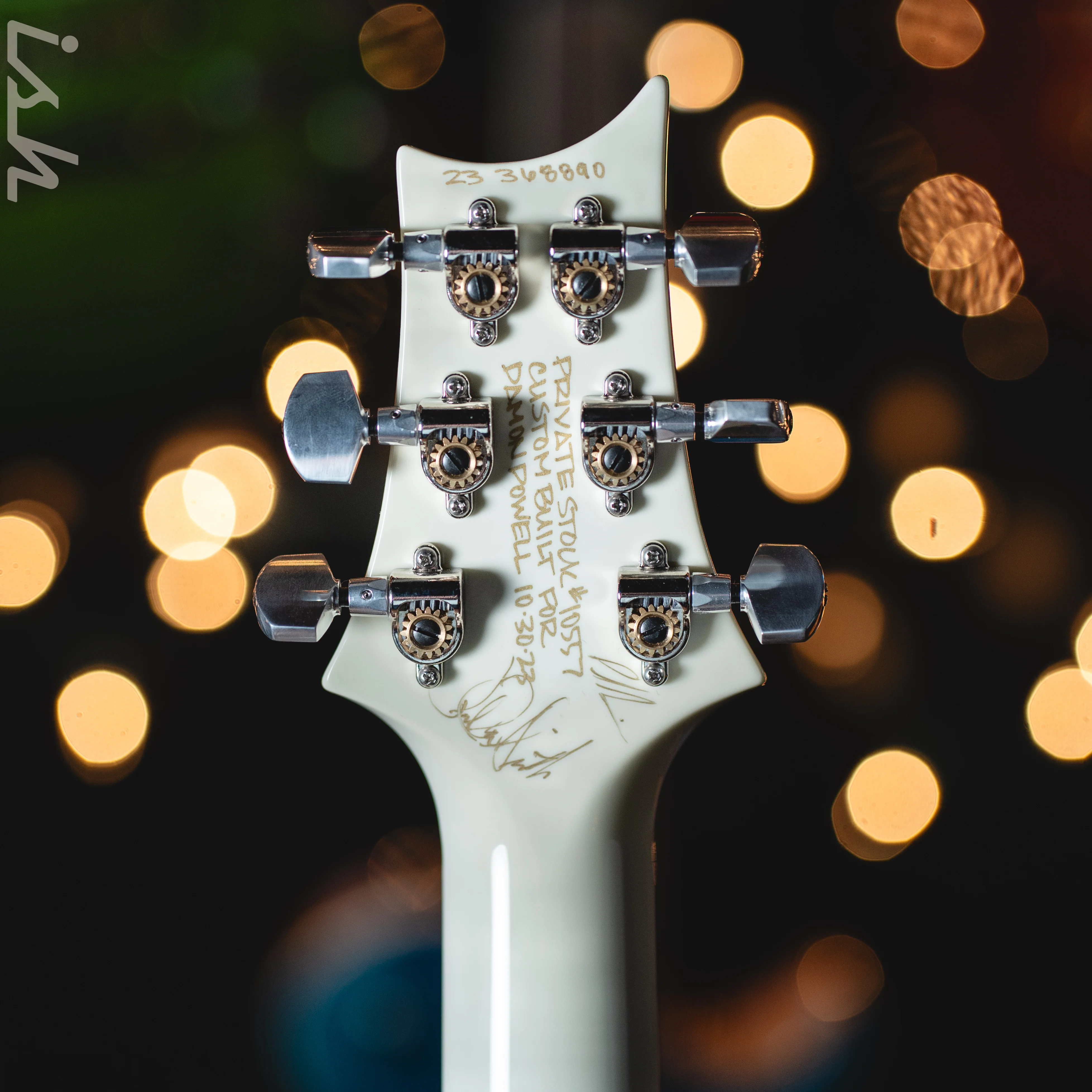 PRS Private Stock Mark Tremonti Stoptail Antique White Gloss - Image 11