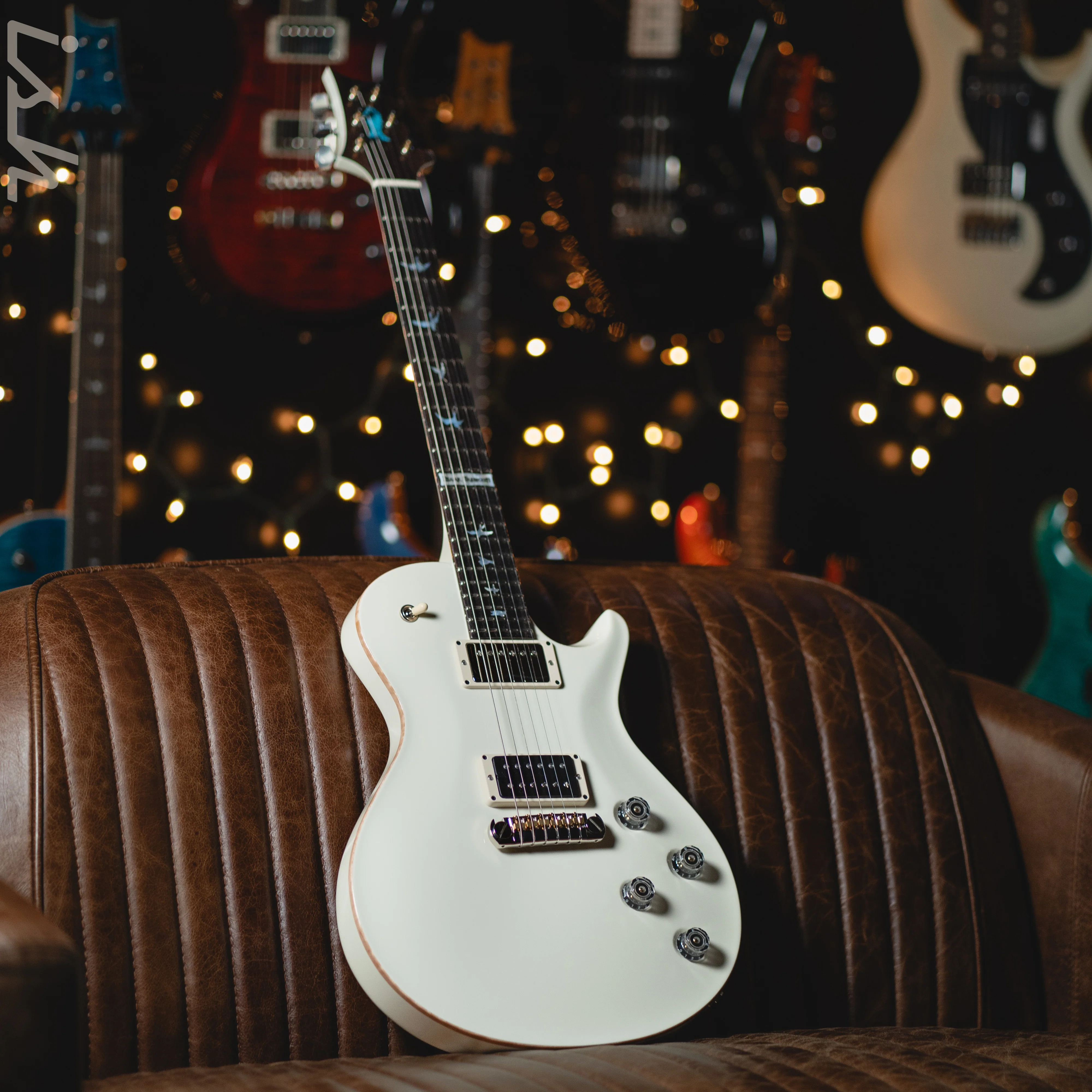 PRS Private Stock Mark Tremonti Stoptail Antique White Gloss - Image 3