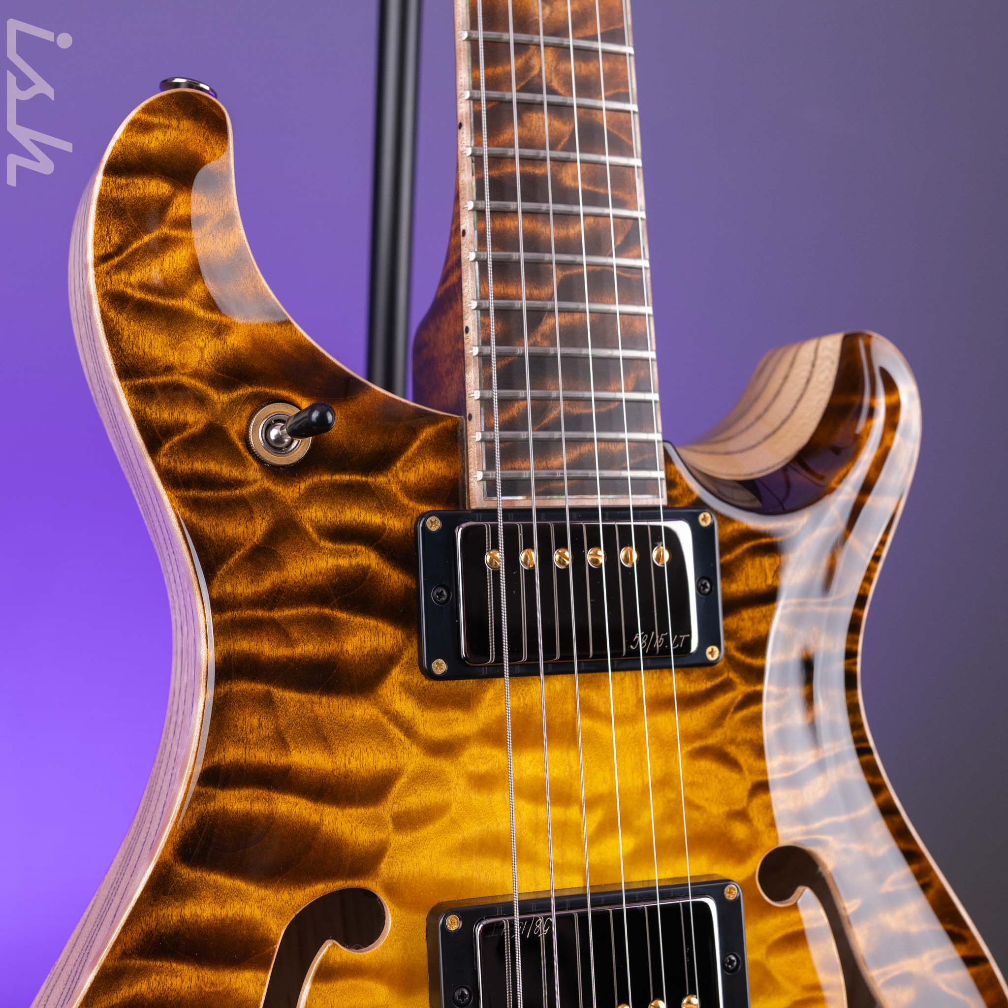 PRS Private Stock McCarty 594 Hollowbody I Sandstorm Dragons Breath - Image 4