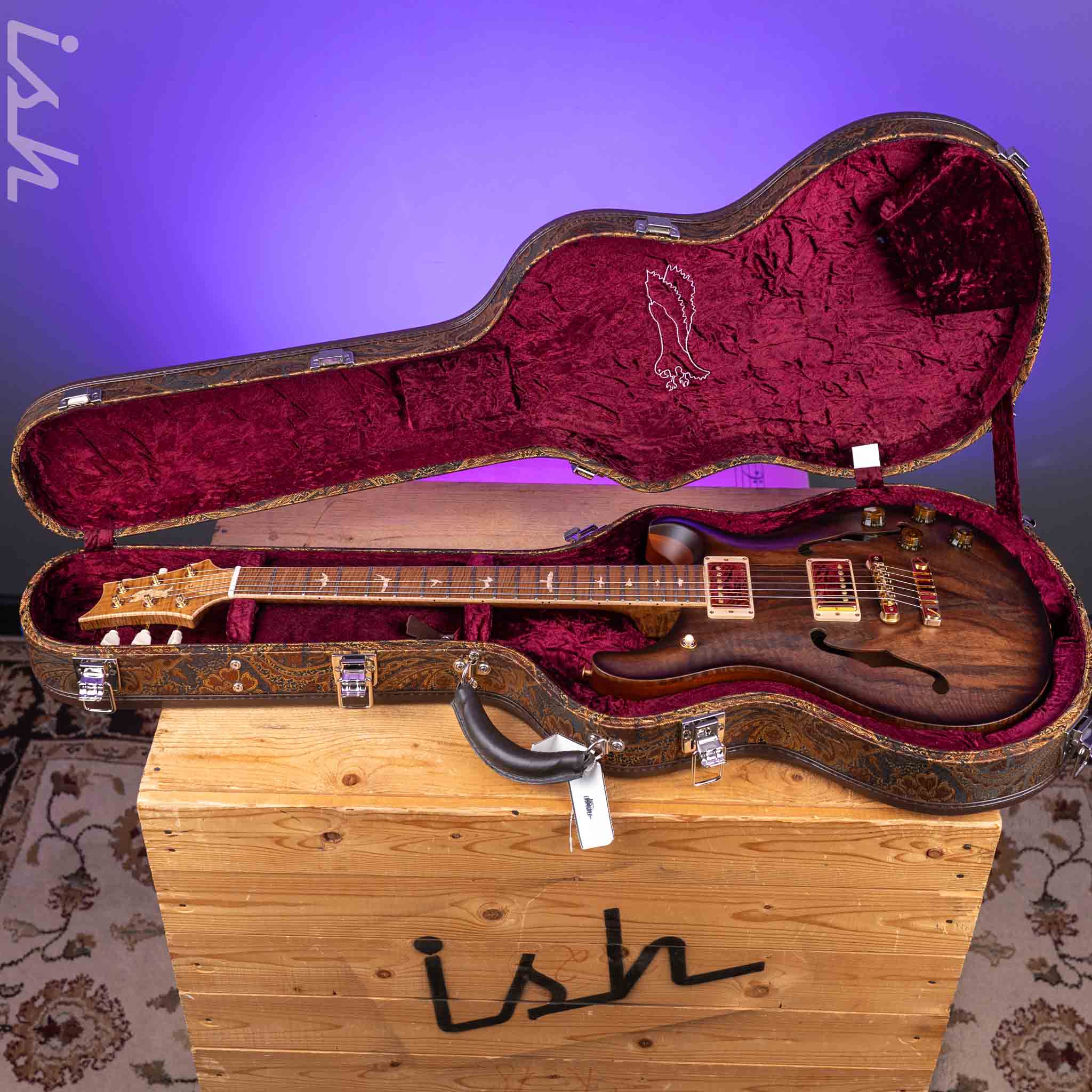 PRS Private Stock McCarty 594 Hollowbody I Satin Nitro Natural Walnut - Image 12