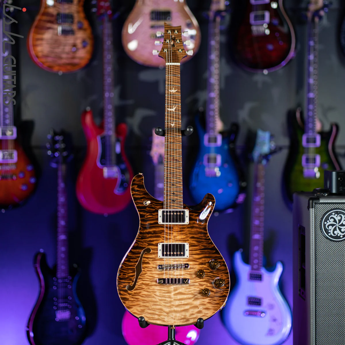 PRS Private Stock McCarty 594 Semi-Hollow Amaretto Dragon’s Breath - Image 2