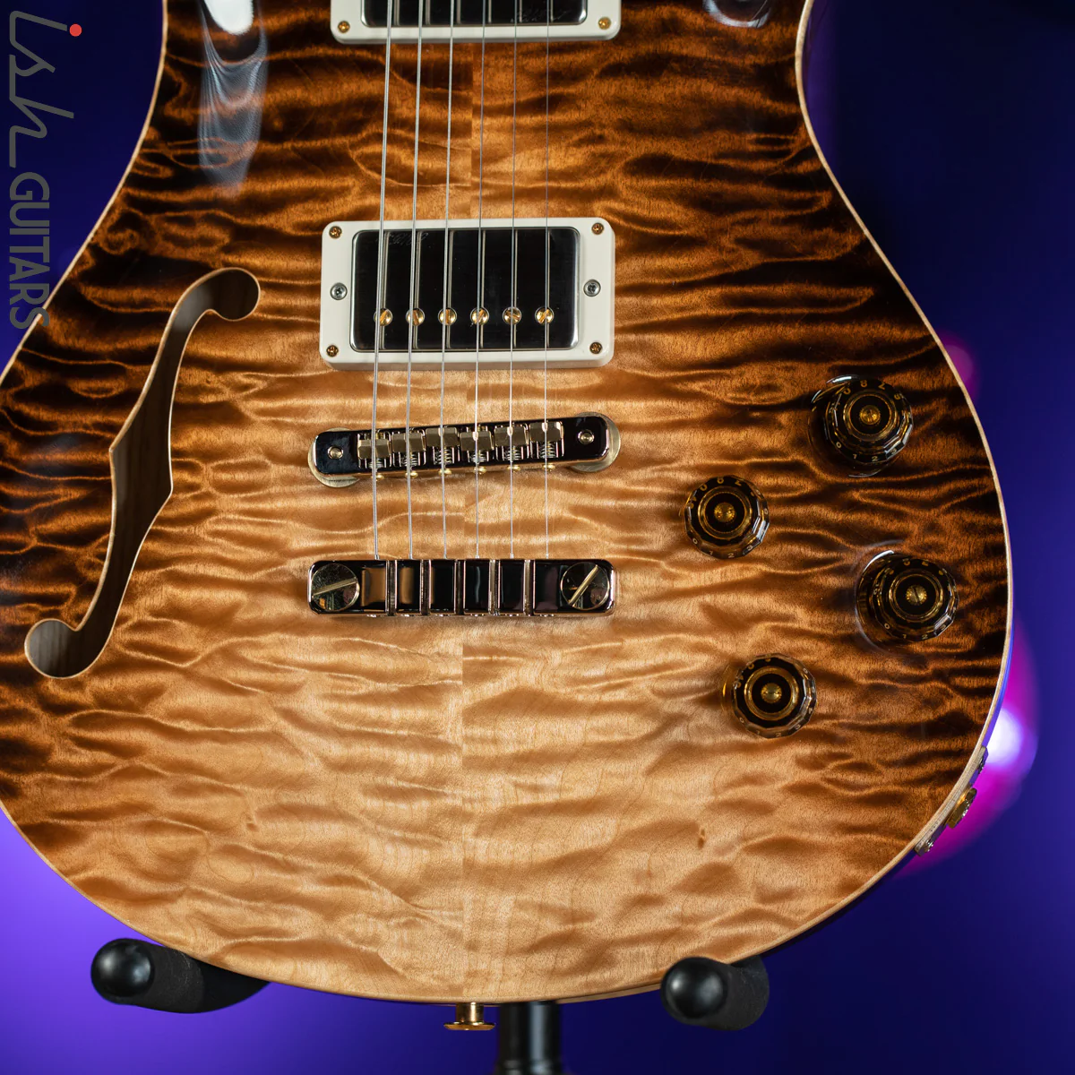 PRS Private Stock McCarty 594 Semi-Hollow Amaretto Dragon’s Breath - Image 4