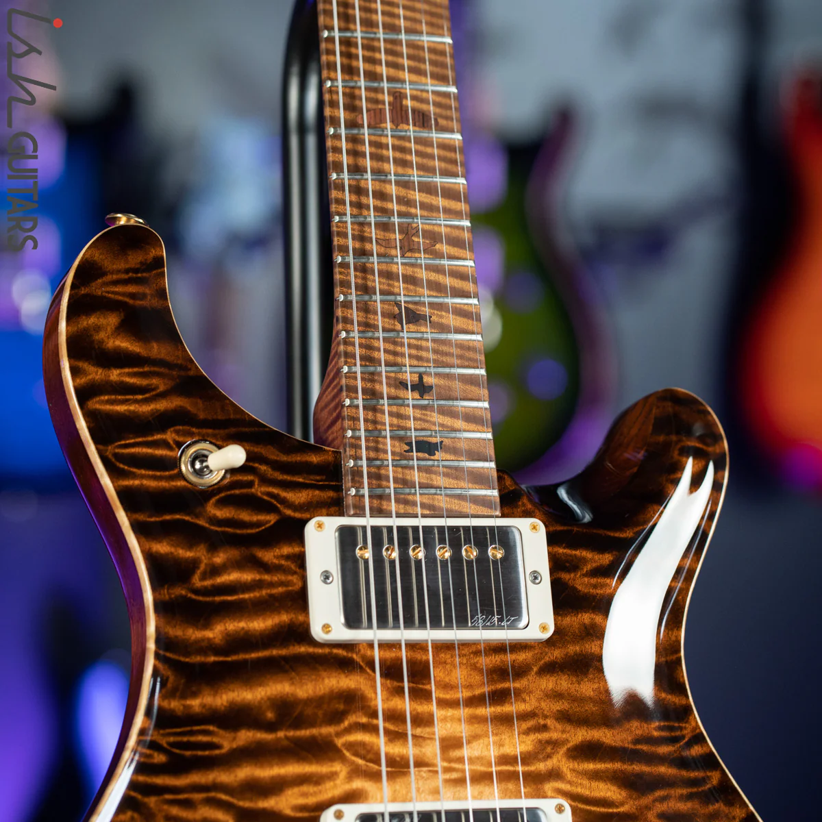PRS Private Stock McCarty 594 Semi-Hollow Amaretto Dragon’s Breath - Image 5