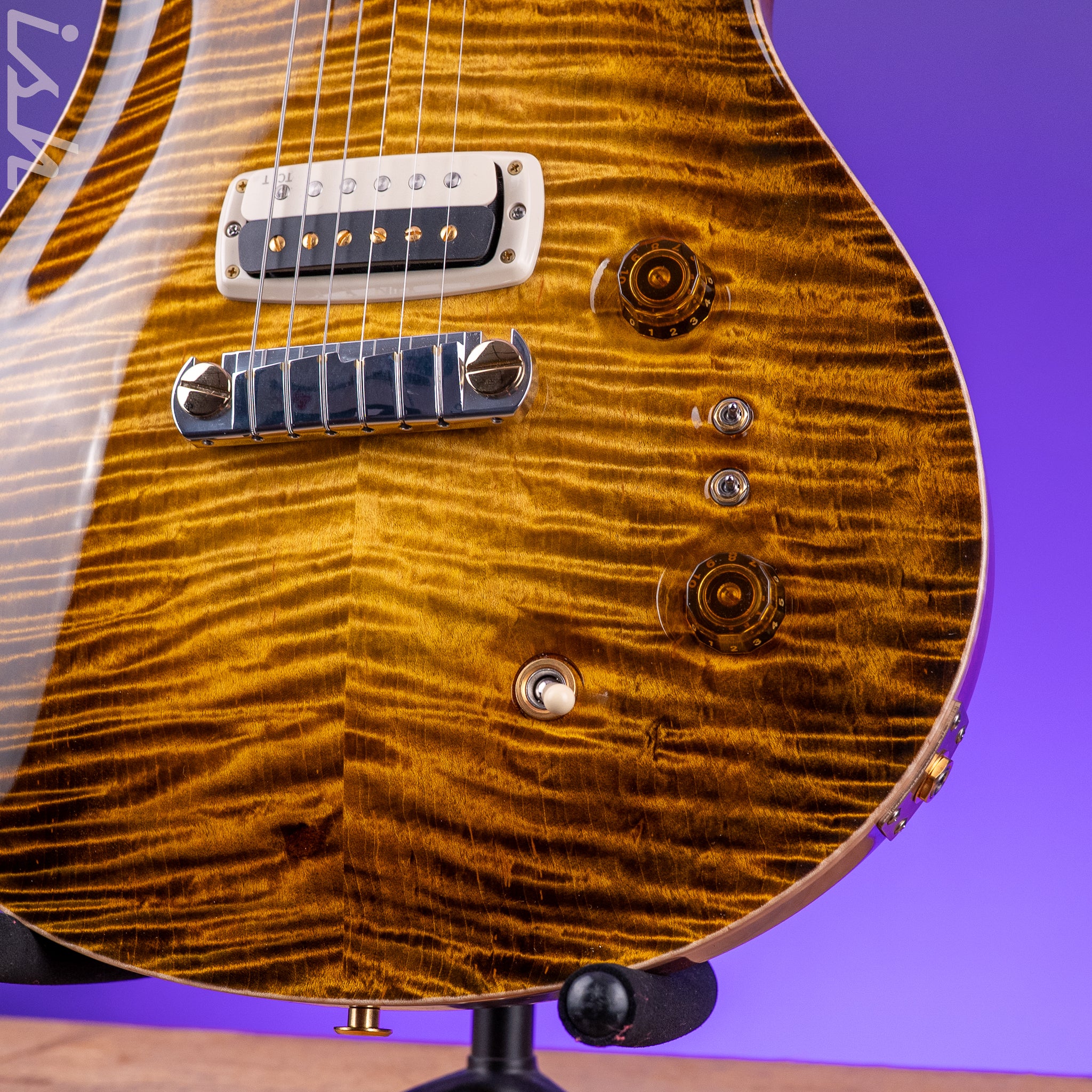 PRS Private Stock Paul’s Guitar Tiger Eye Glow - Image 4