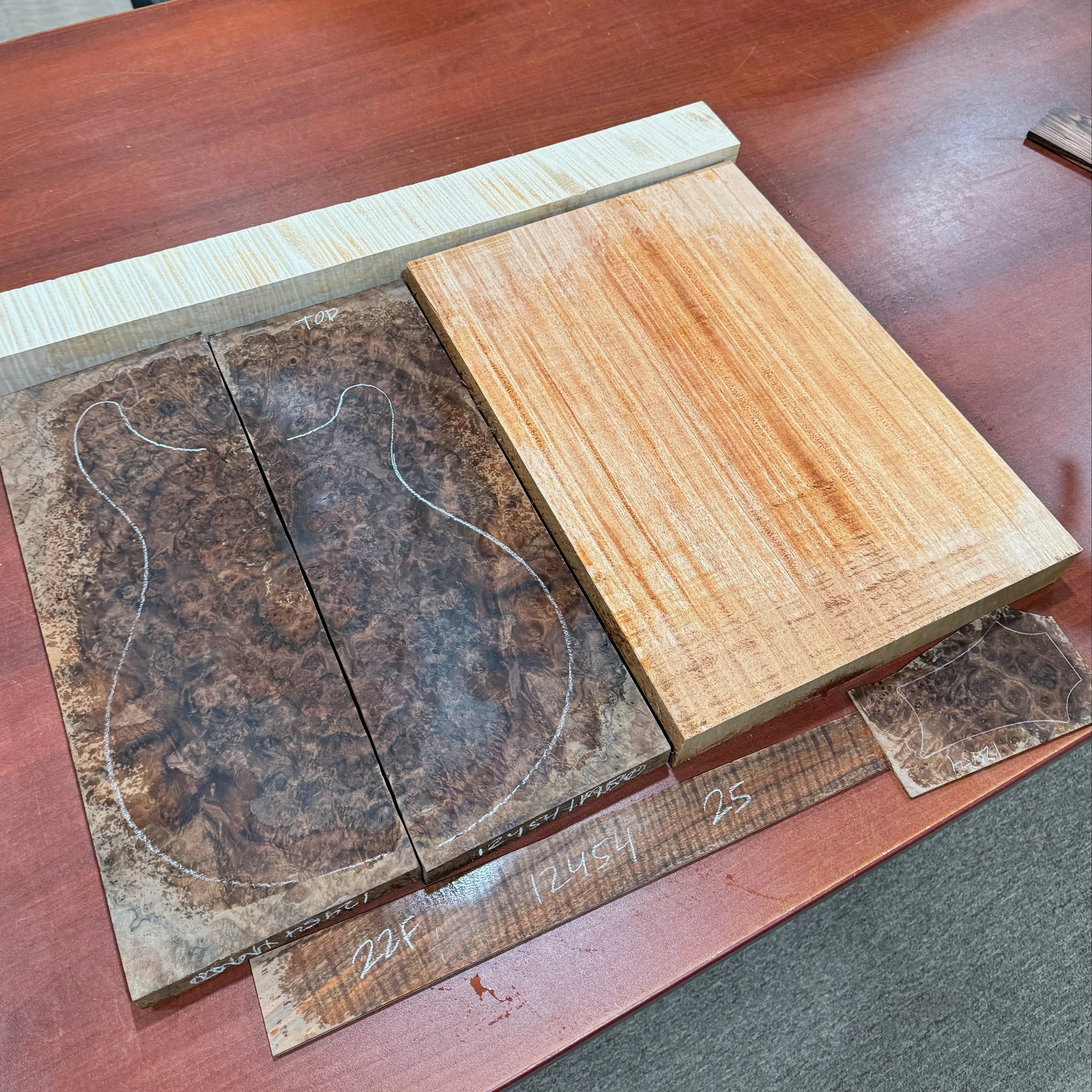 PRS Private Stock Special Semi-Hollow Walnut Burl *Future Build* - Image 2