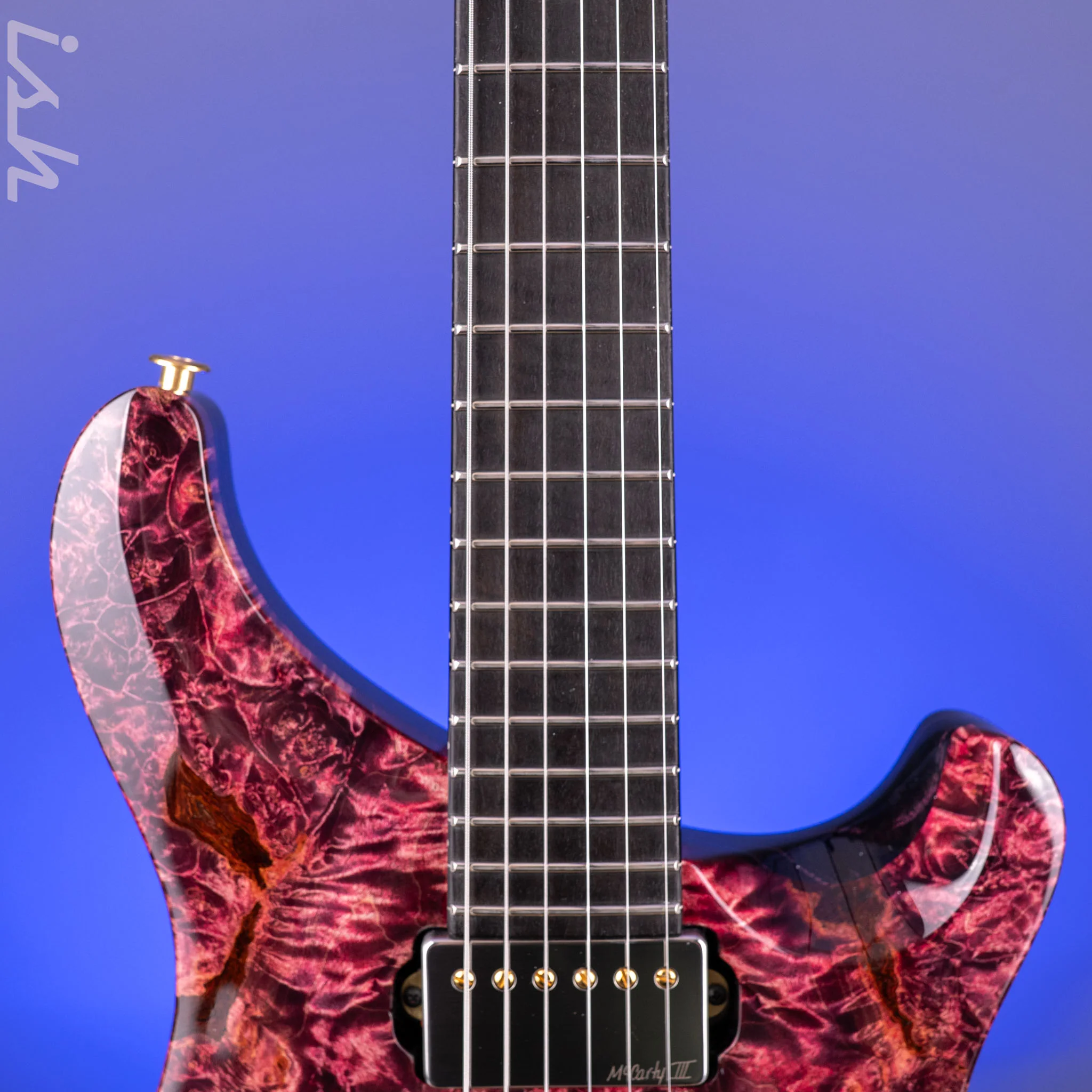 PRS Private Stock Vela Maple Burl Pomegranate - Image 6