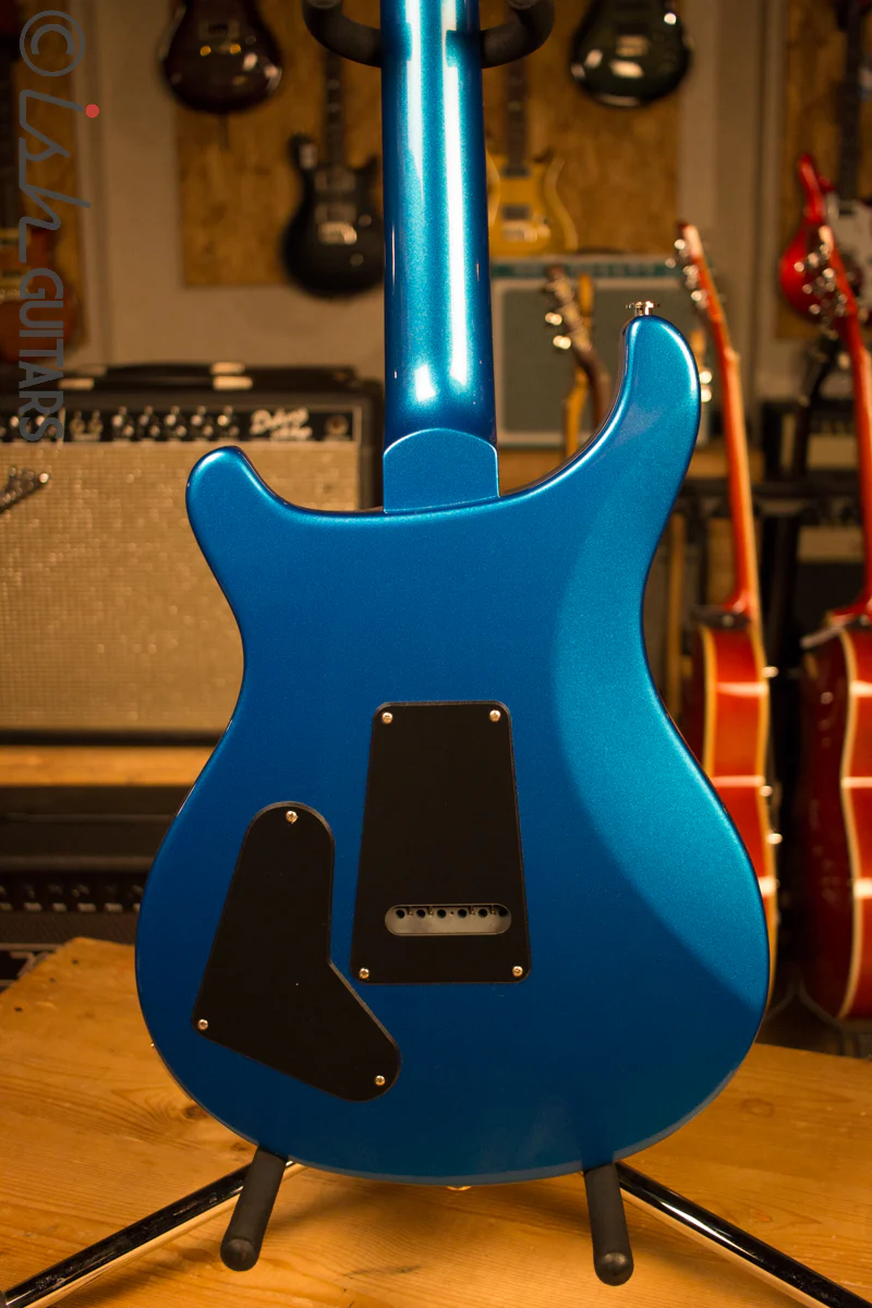 Paul Reed Smith PRS S2 Custom 22 Semi Hollow Custom Color of the Month Aqua Marine Firemist Birds - Image 7