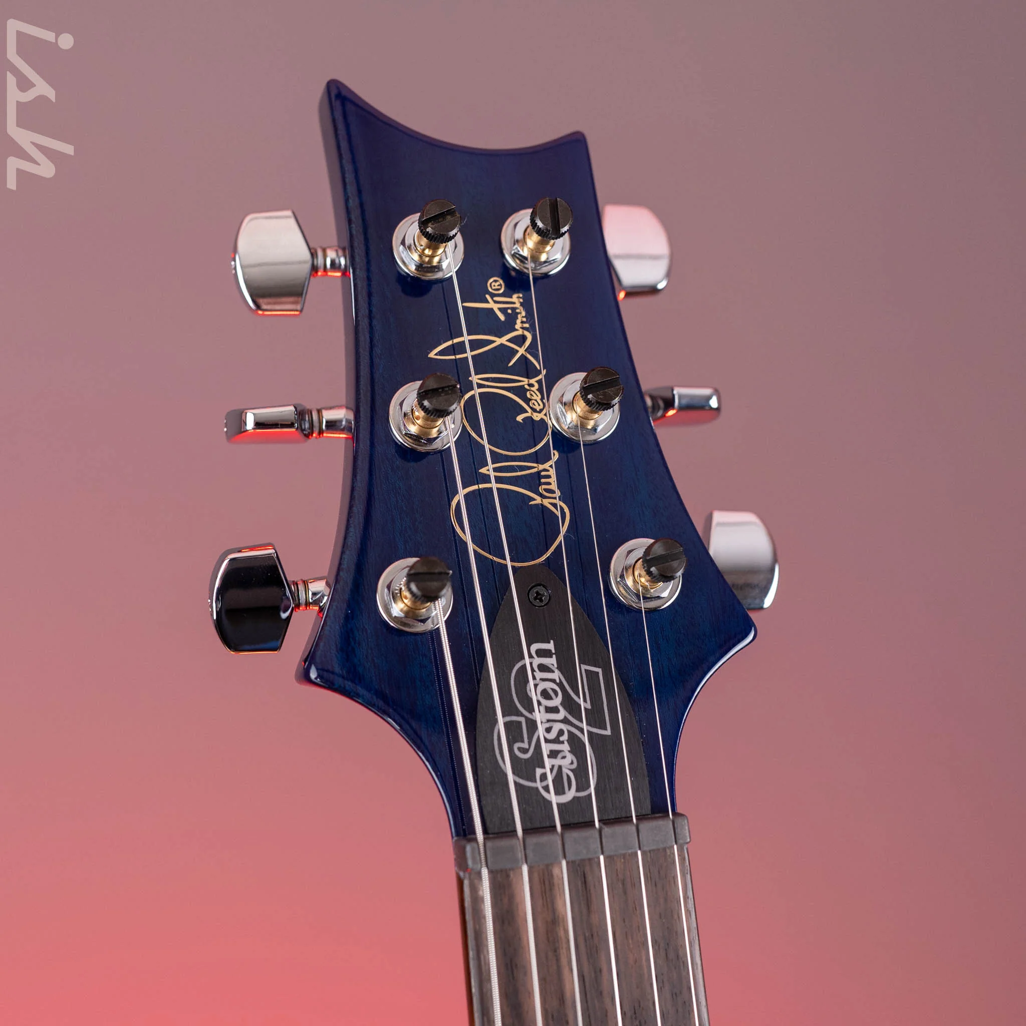 PRS S2 Custom 24-08 Electric Guitar Lake Blue Demo - Image 5