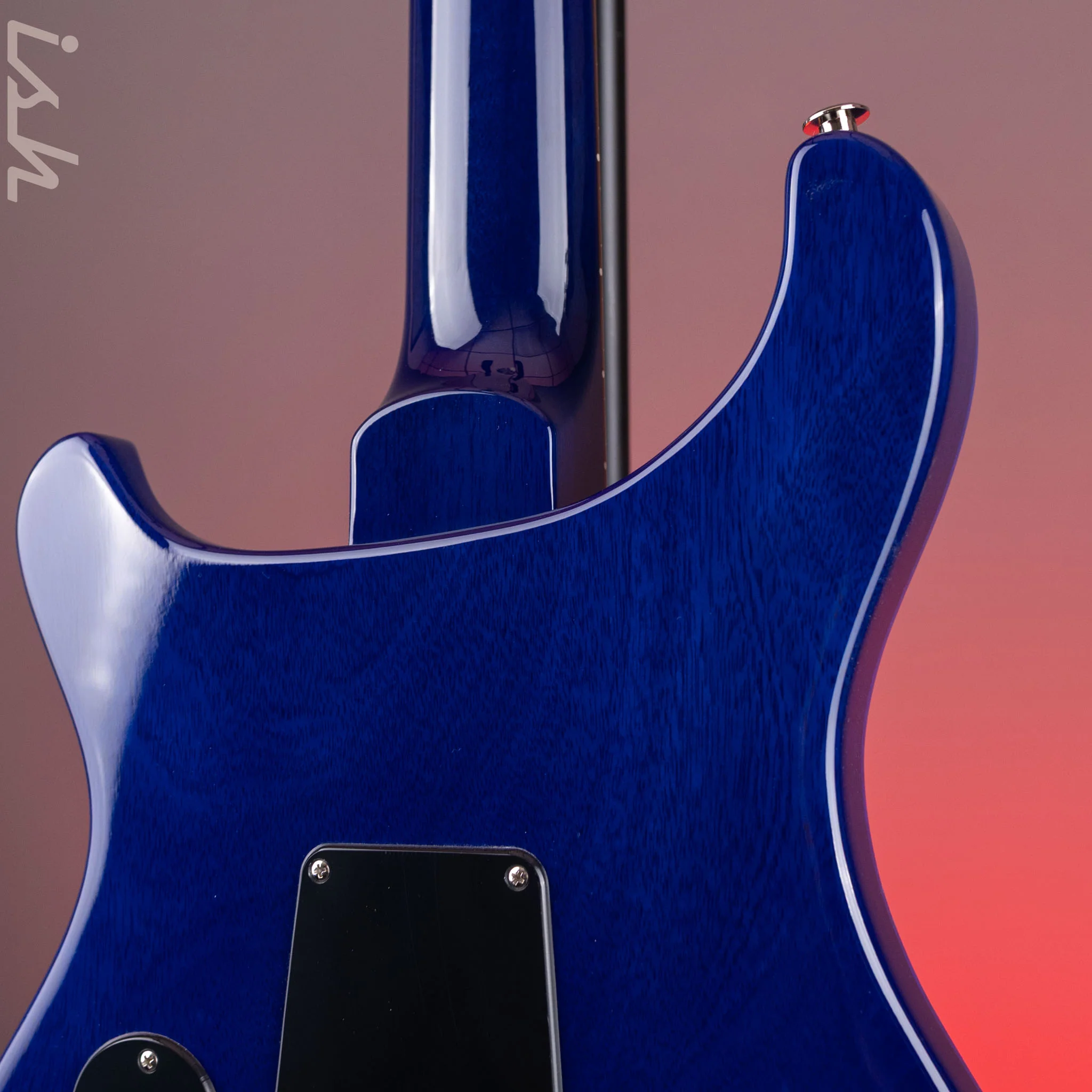 PRS S2 Custom 24-08 Faded Gray Black Blue Burst - Image 9