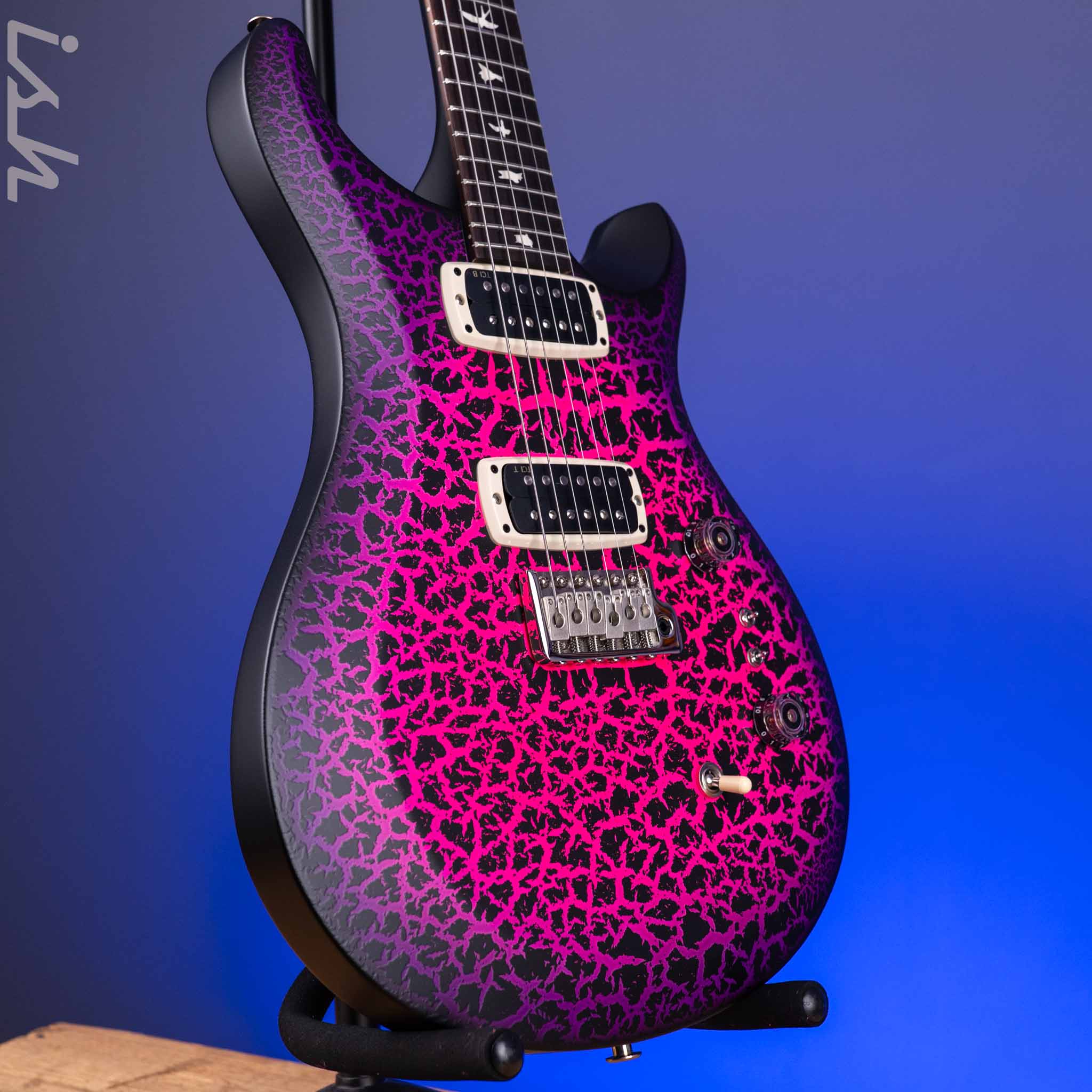 PRS S2 Custom 24-08 Pink Purple Crackle Burst Sprayer's Choice - Image 3