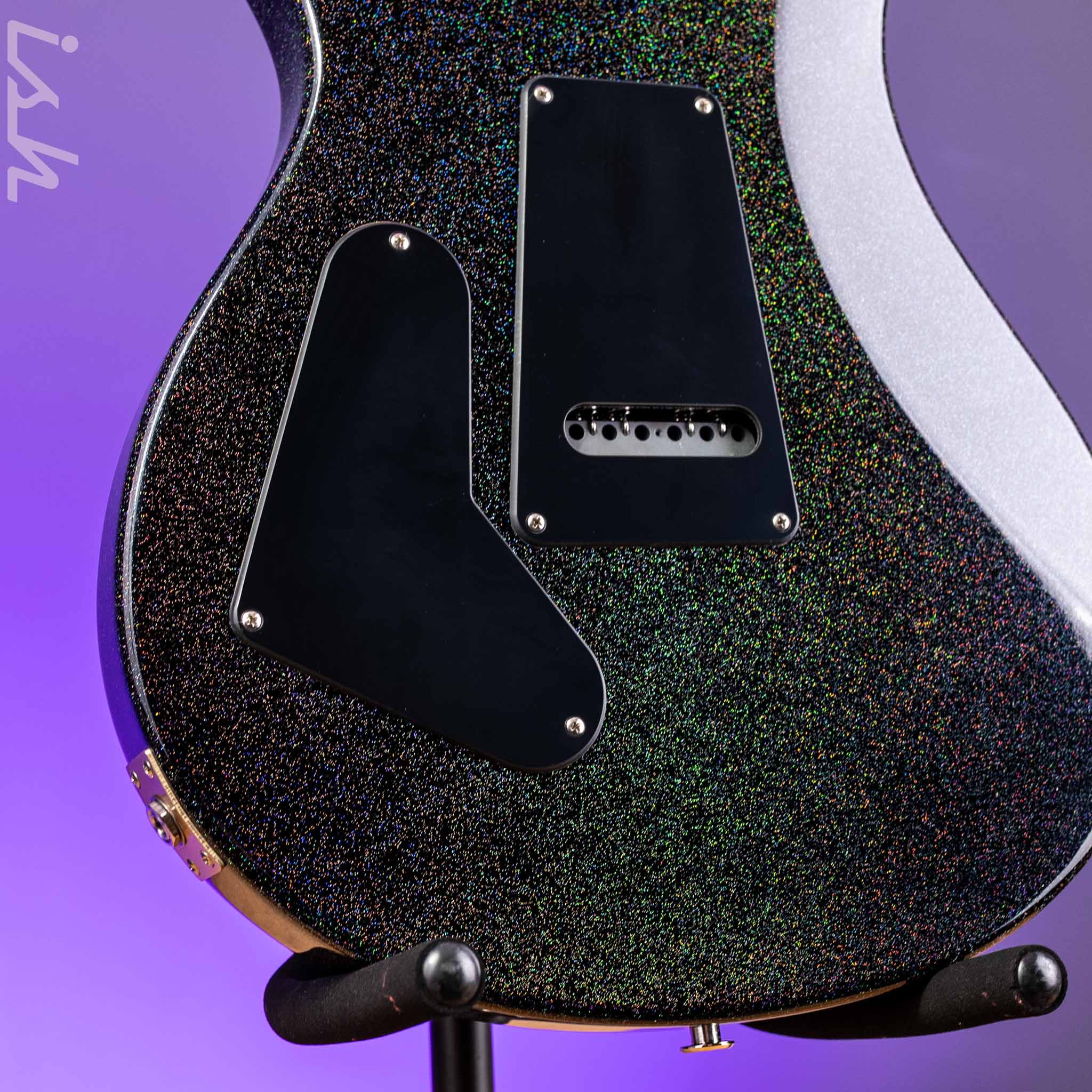 PRS S2 Custom 24 Black Rainbow Hollowflake Custom Color - Image 10