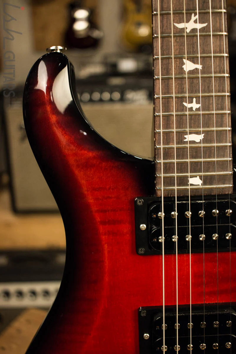 PRS S2 Custom 24 Custom Color Red Burst - Image 3