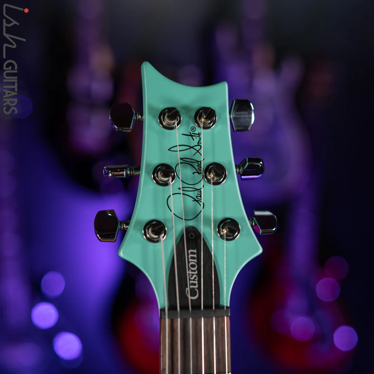 PRS S2 Custom 24 Custom Color Metallic Satin Seafoam Green Demo - Image 6
