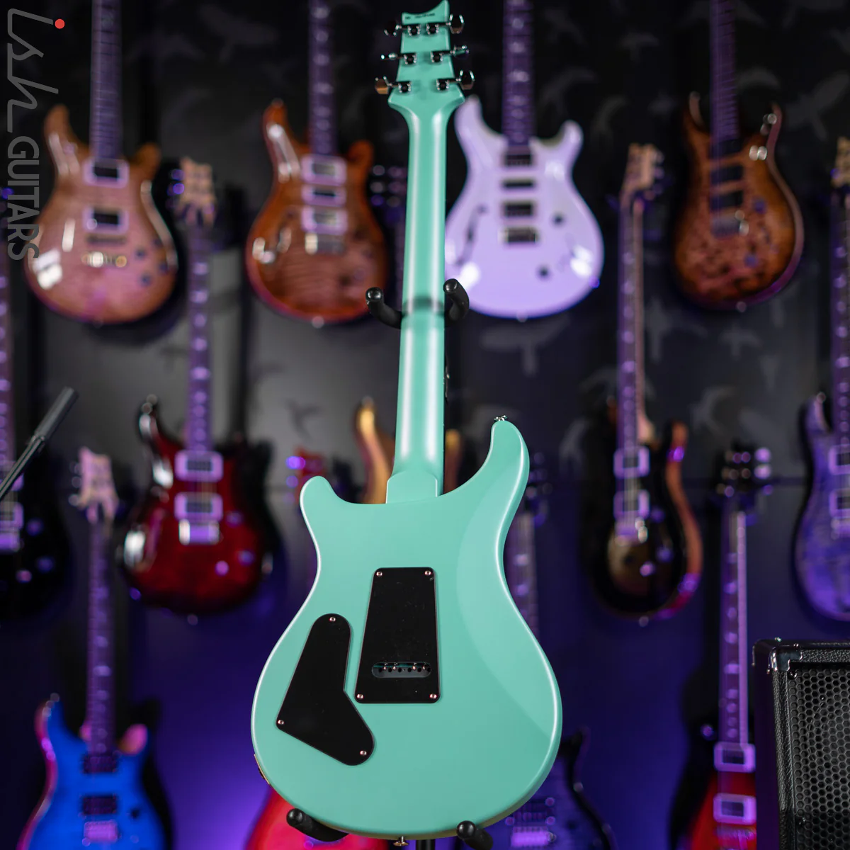 PRS S2 Custom 24 Custom Color Metallic Satin Seafoam Green Demo - Image 7