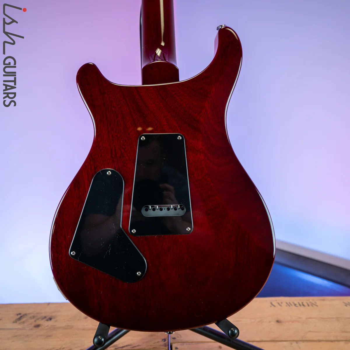 2020 PRS S2 Custom 24 Dark Cherry Sunburst Wrap Custom Color - Image 8