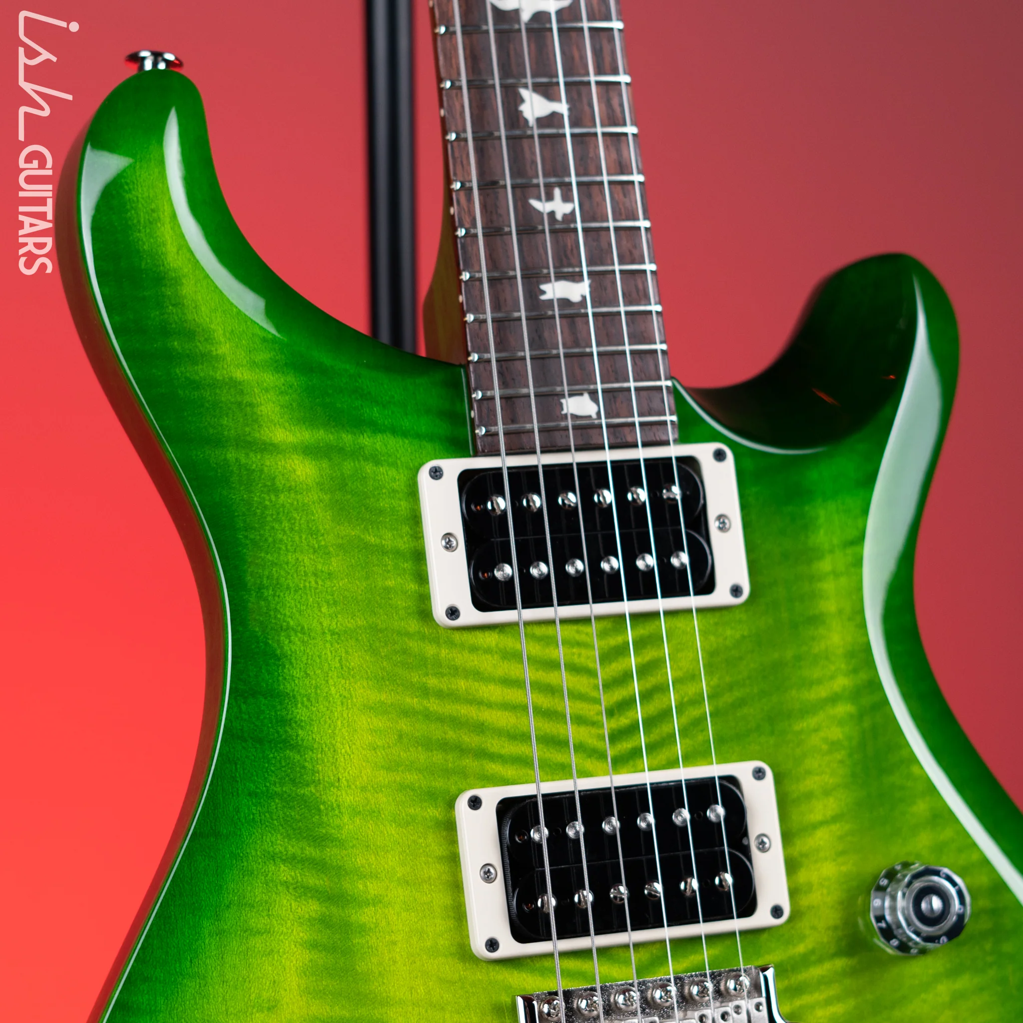 PRS S2 Custom 24 Electric Guitar Eriza Verde - Image 3
