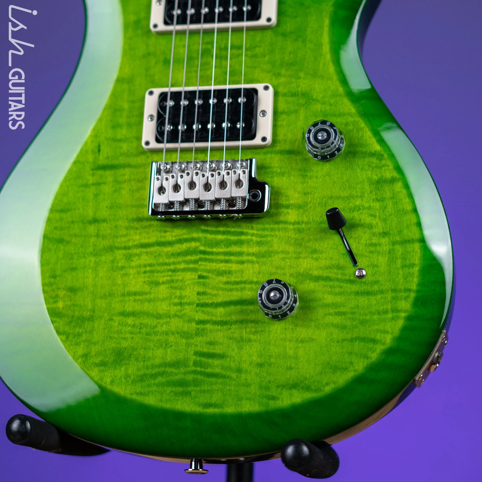 PRS S2 Custom 24 Electric Guitar Eriza Verde - Image 4