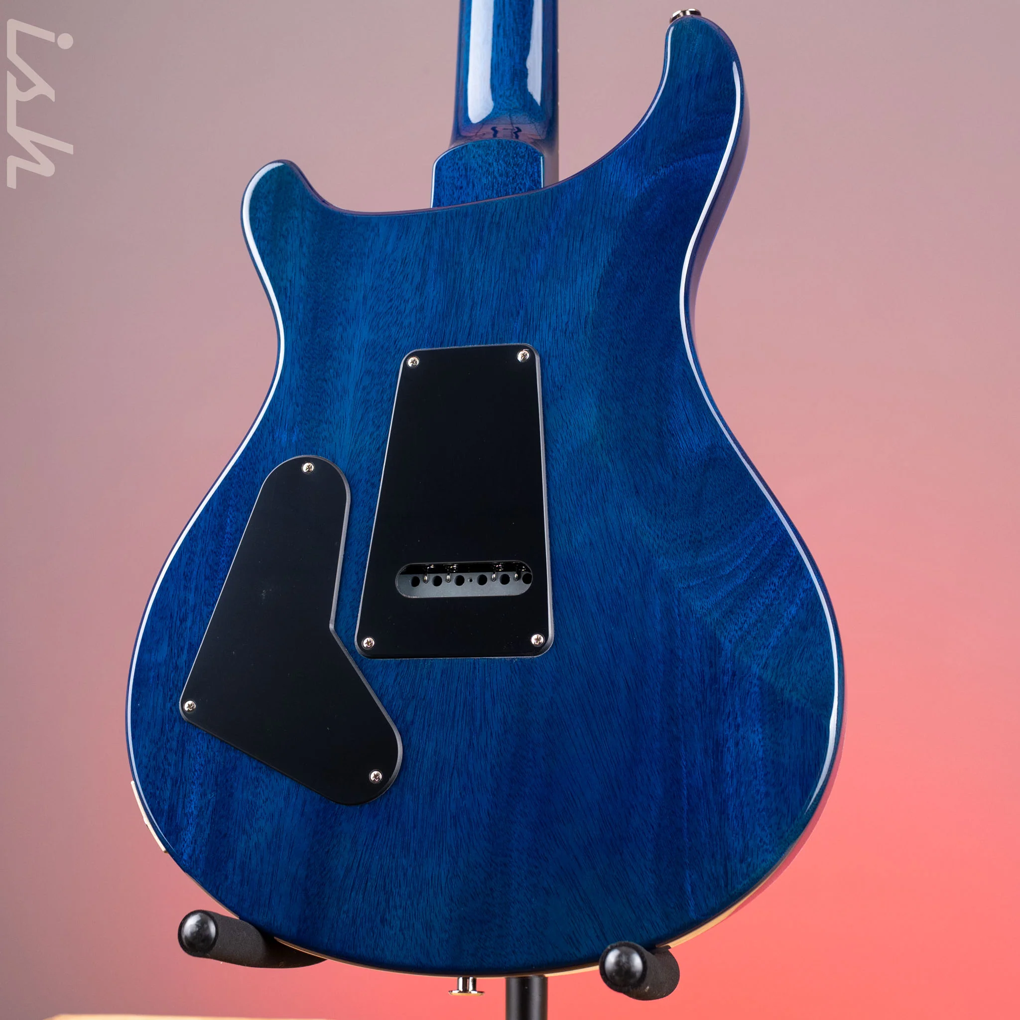 PRS S2 Custom 24 Electric Guitar Faded Gray Black Blue Burst - Image 7