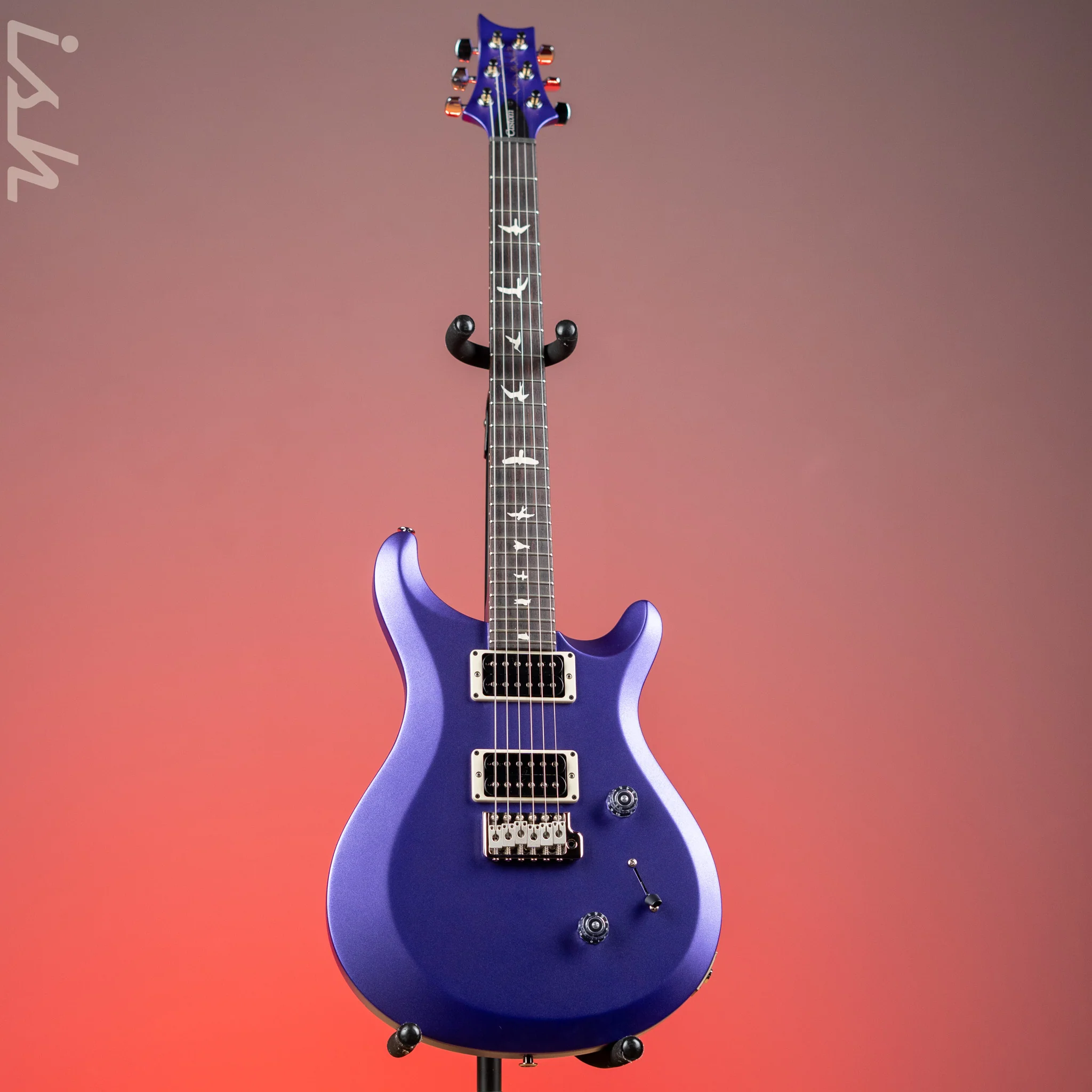 PRS S2 Custom 24 Electric Guitar Violet Metallic Satin - Image 2