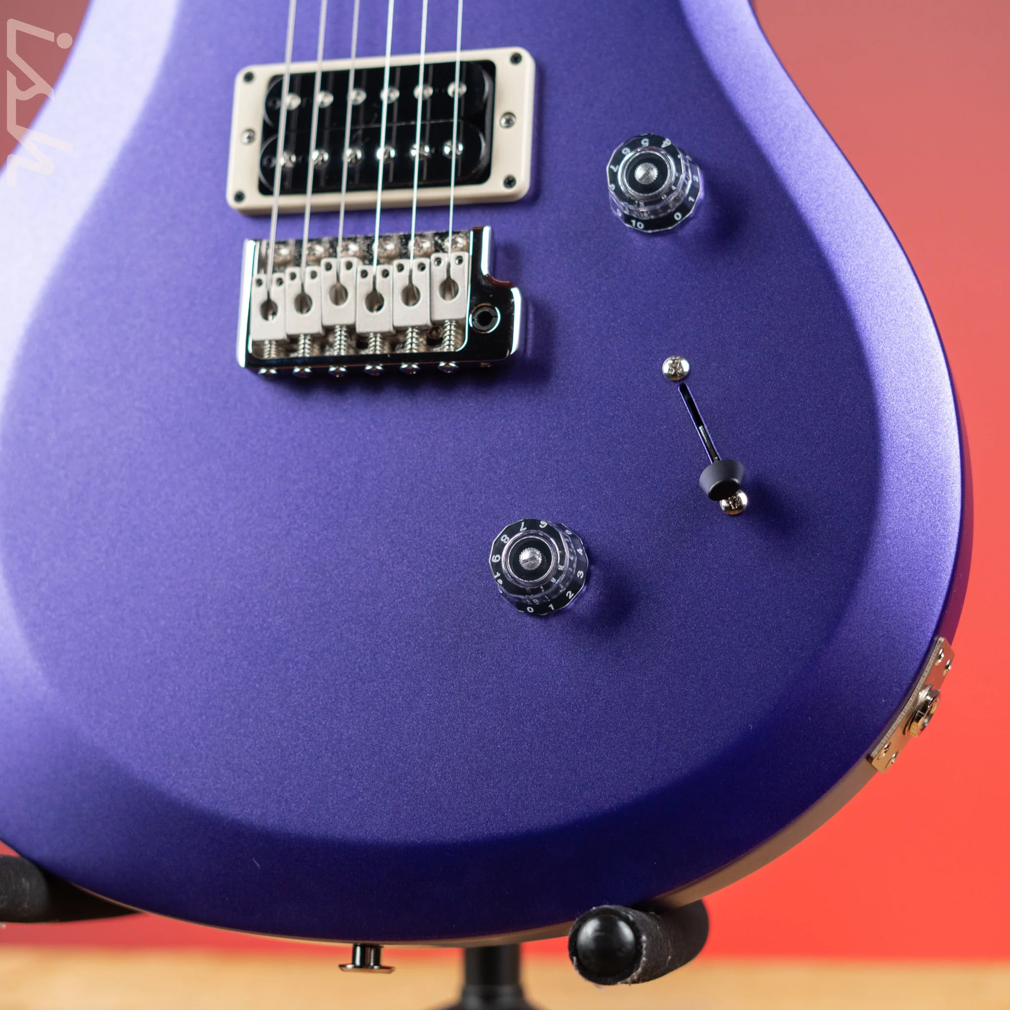 PRS S2 Custom 24 Electric Guitar Violet Metallic Satin - Image 4
