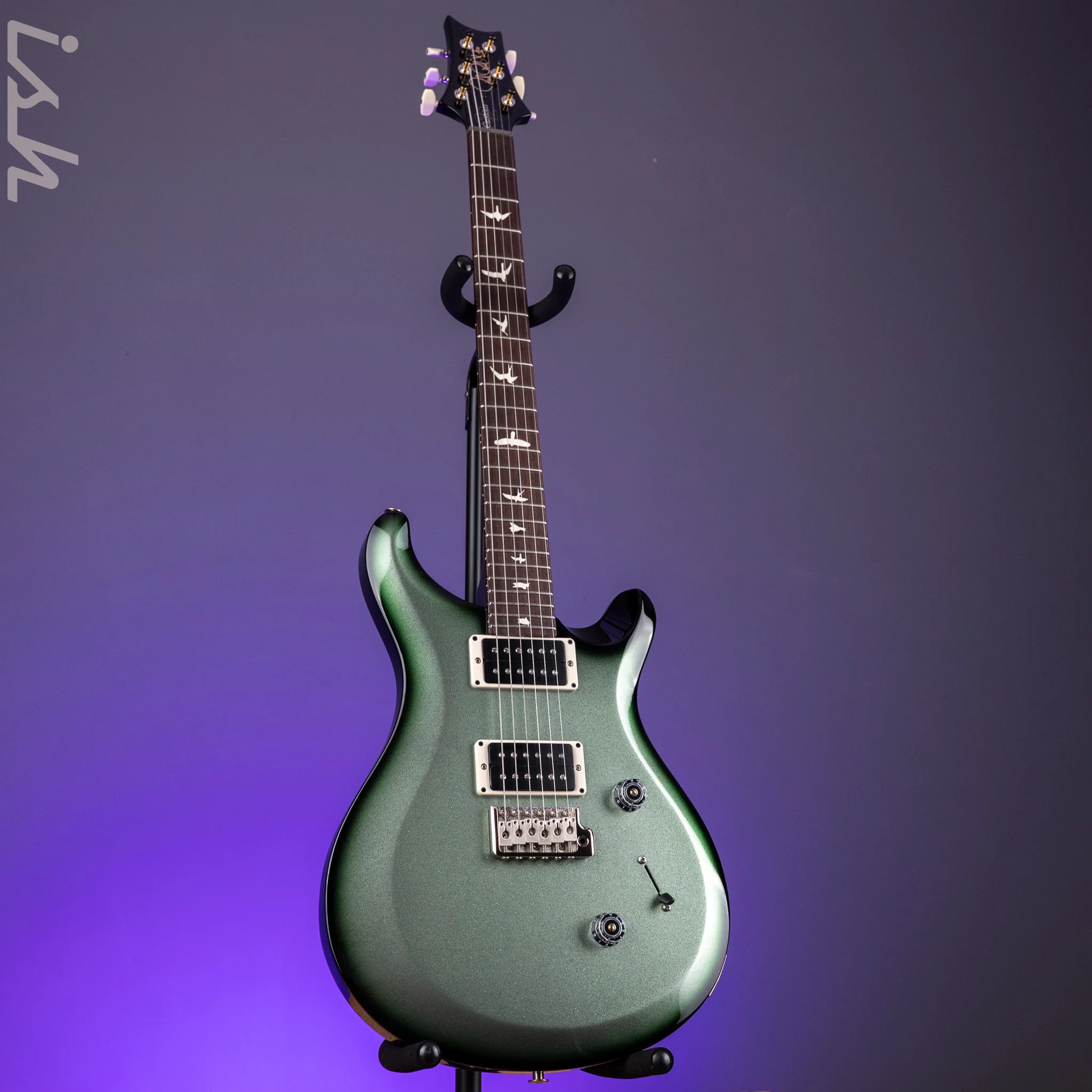 PRS S2 Custom 24 Metallic Sage Green Smokeburst - Image 2