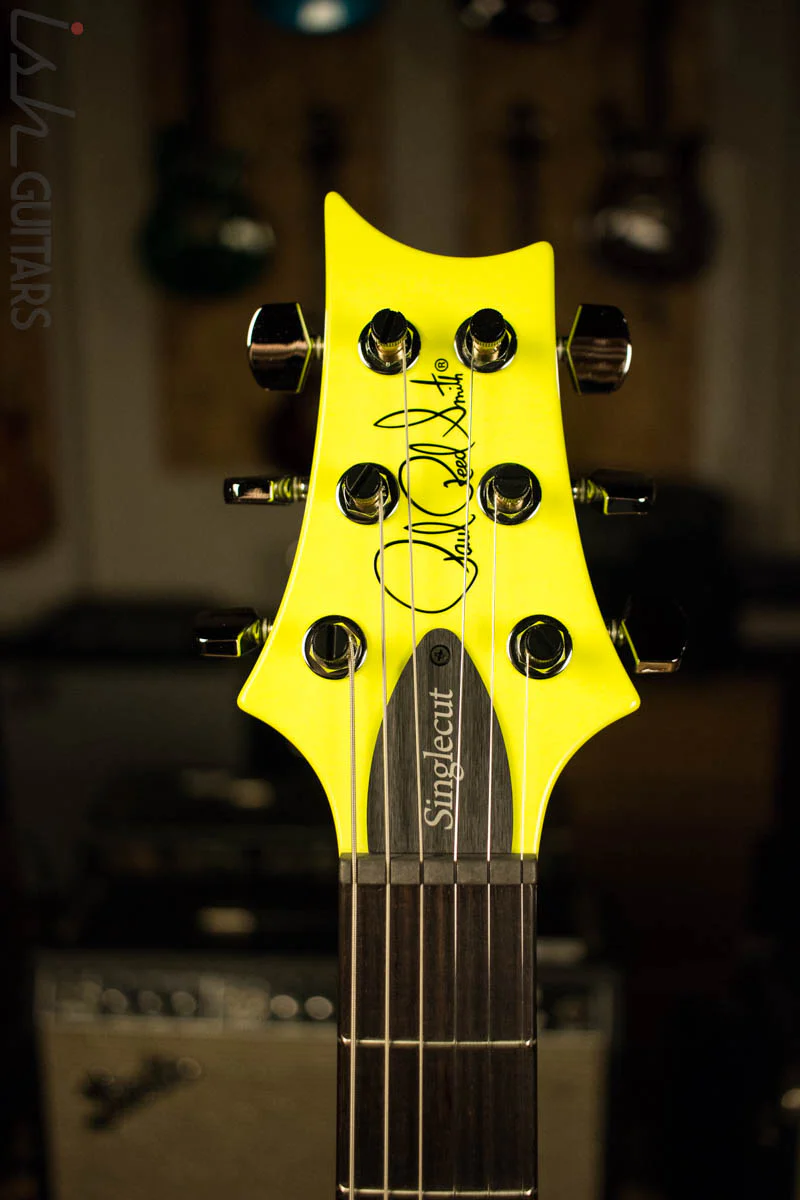 PRS S2 Singlecut Custom Color Neon Yellow - Image 6