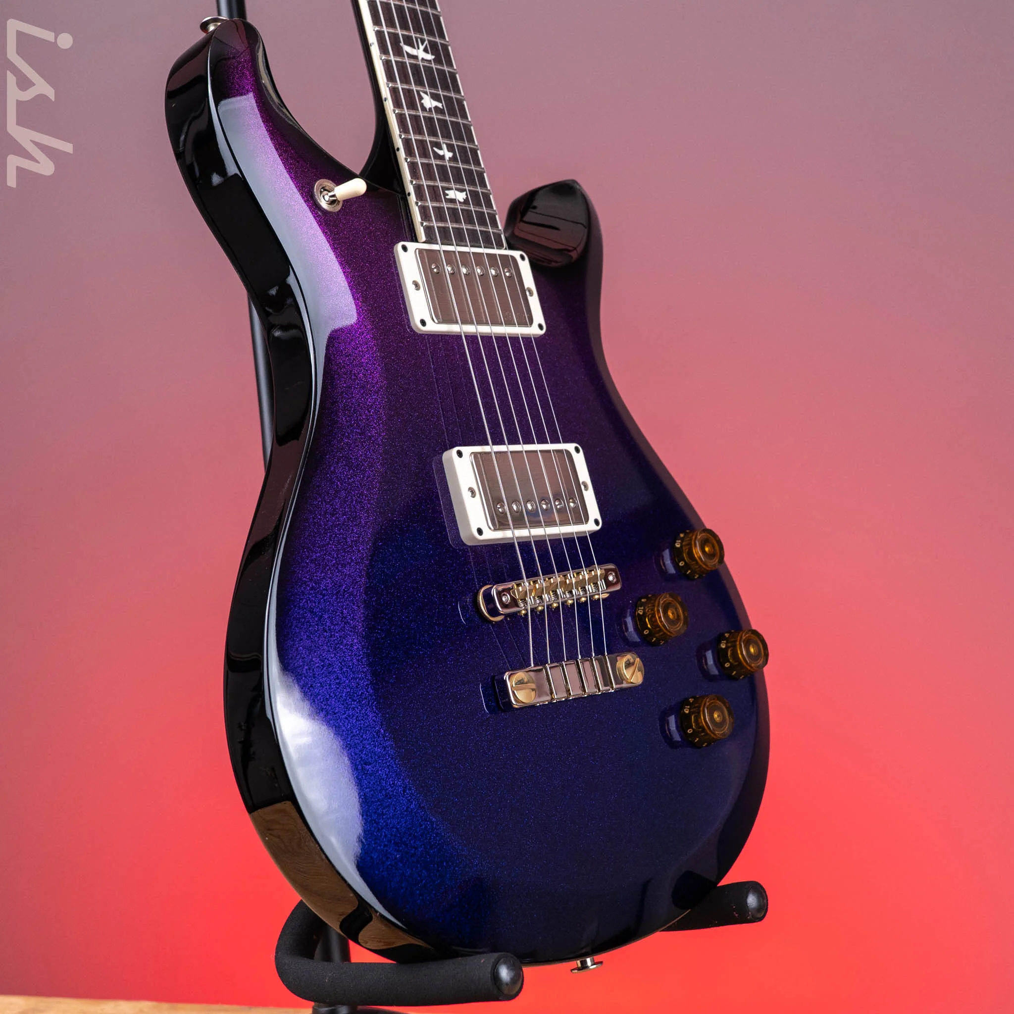 PRS S2 McCarty 594 Blue Purple Colorshift Hollowflake - Image 3