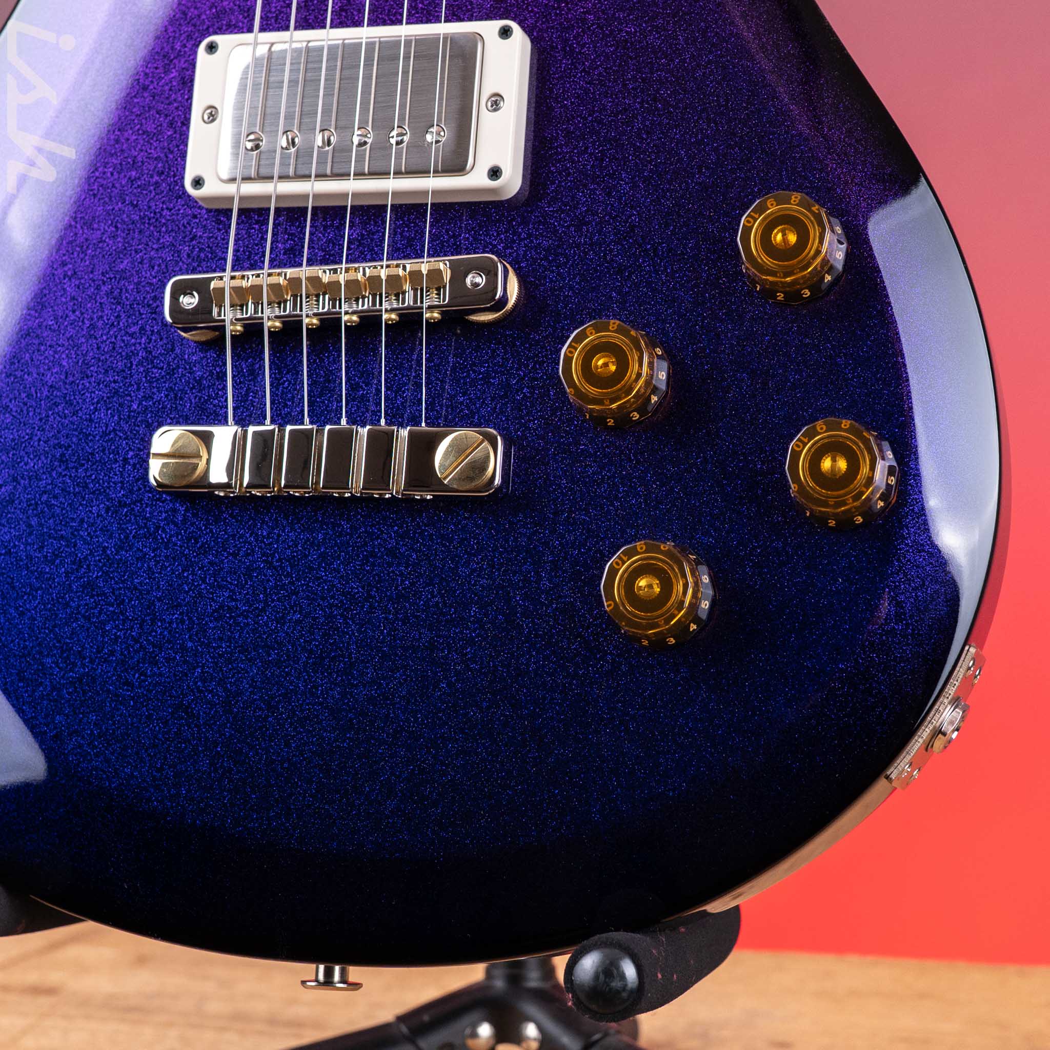 PRS S2 McCarty 594 Blue Purple Colorshift Hollowflake - Image 5