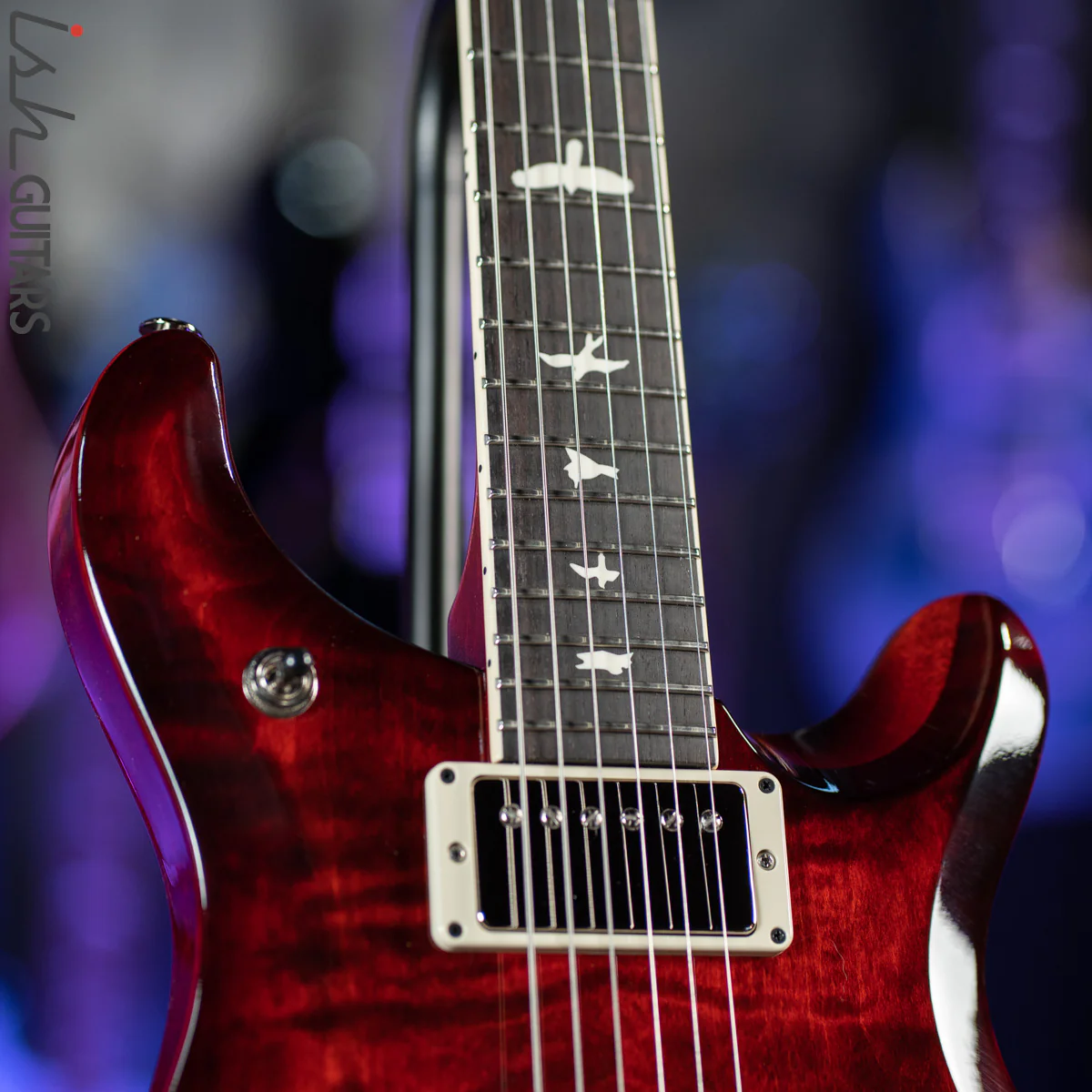 PRS S2 McCarty 594 Electric Guitar Fire Red Burst - Image 5