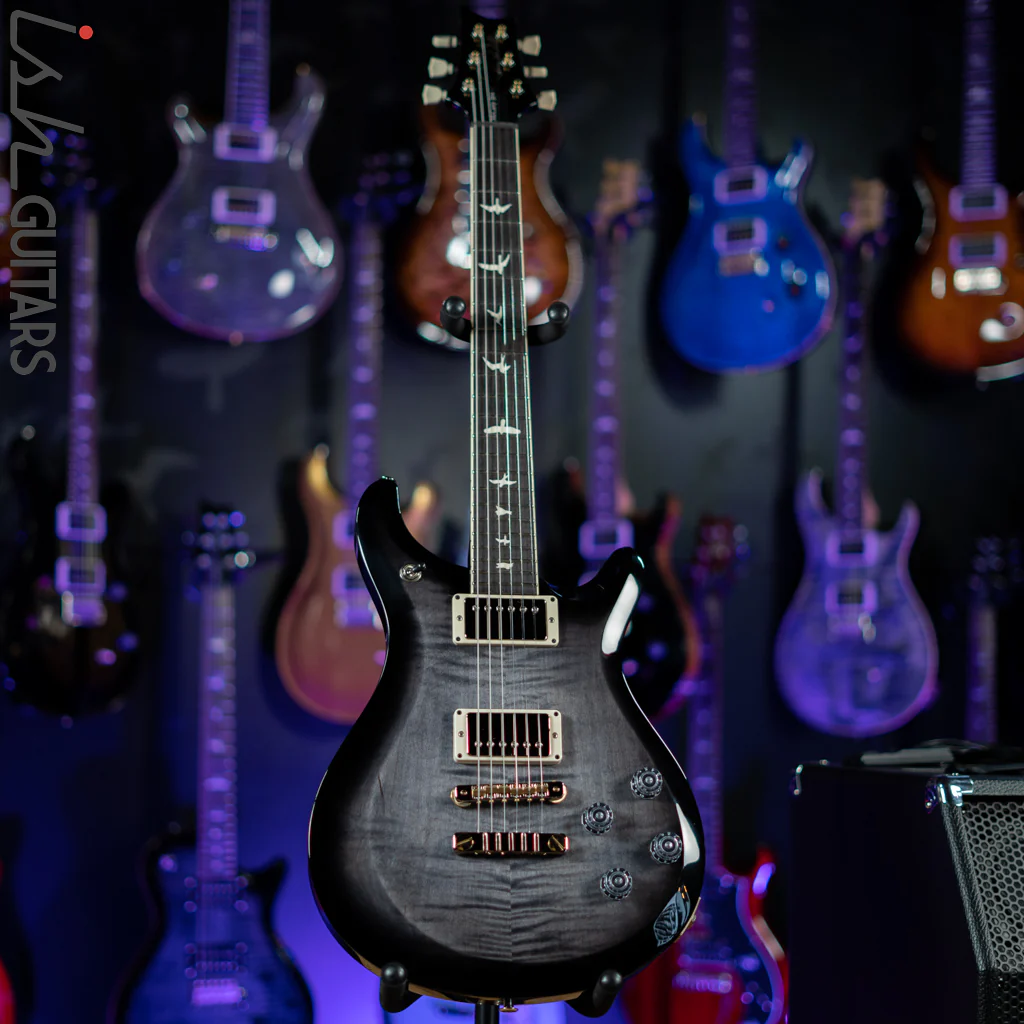 PRS S2 McCarty 594 Electric Guitar Grey Black Wrap Burst Store Demo - Image 2