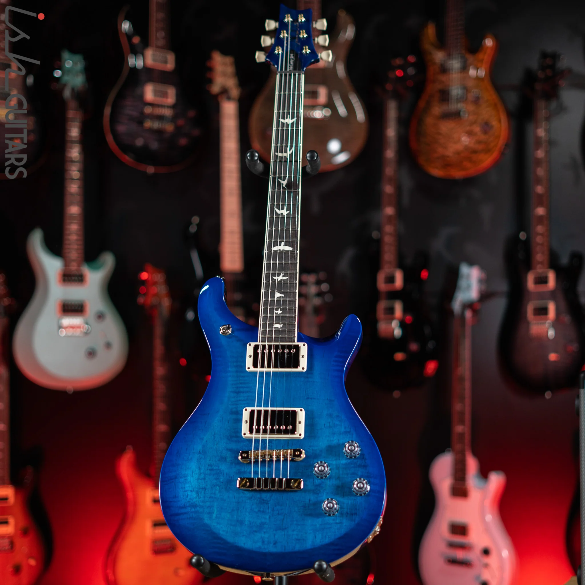 PRS S2 McCarty 594 Electric Guitar Lake Blue - Image 2