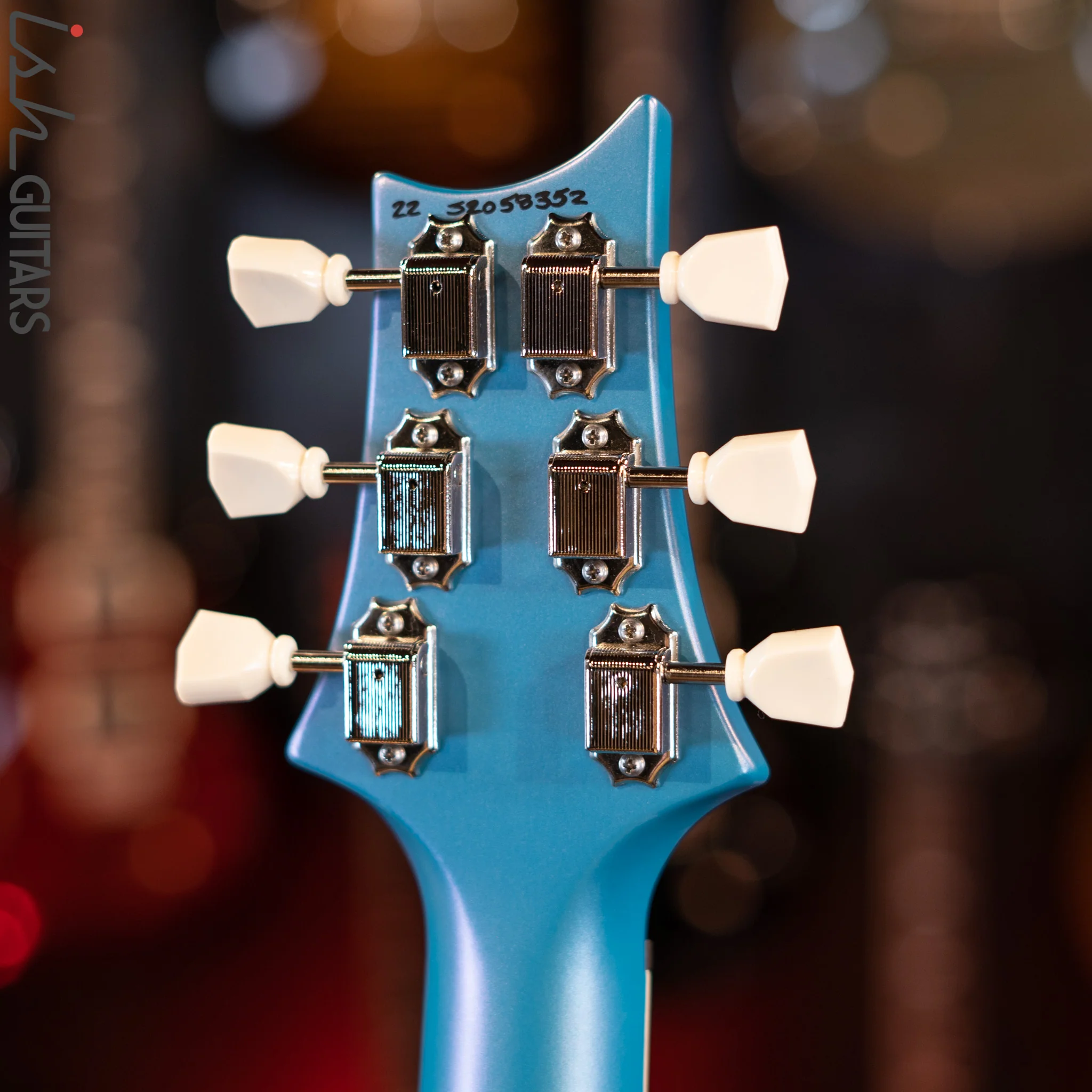 PRS S2 McCarty 594 Electric Guitar Metallic Blue Satin - Image 12