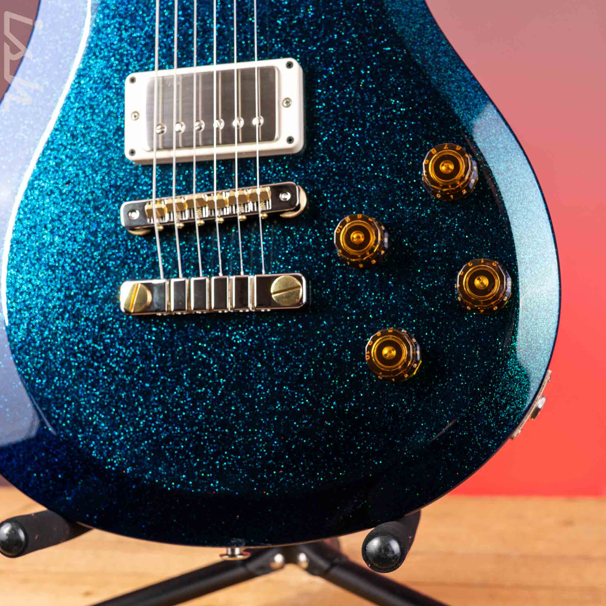 PRS S2 McCarty 594 Green Blue Colorshift Holoflake - Image 5