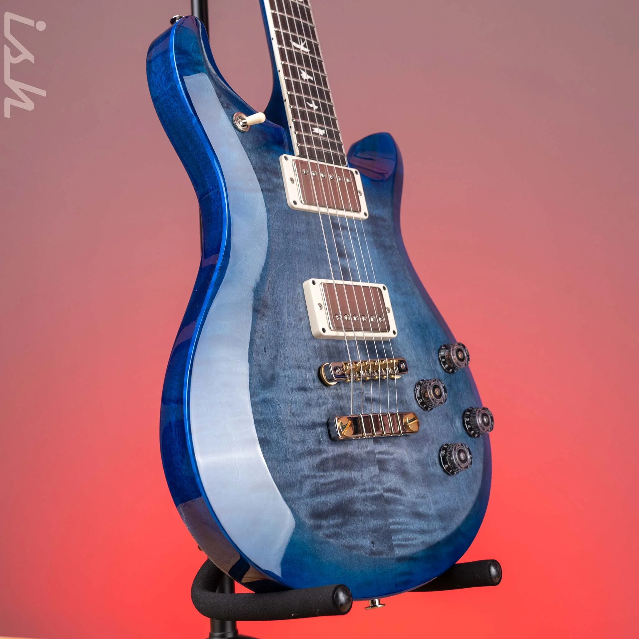PRS S2 McCarty 594 Faded Gray Black Blue Burst - Image 3
