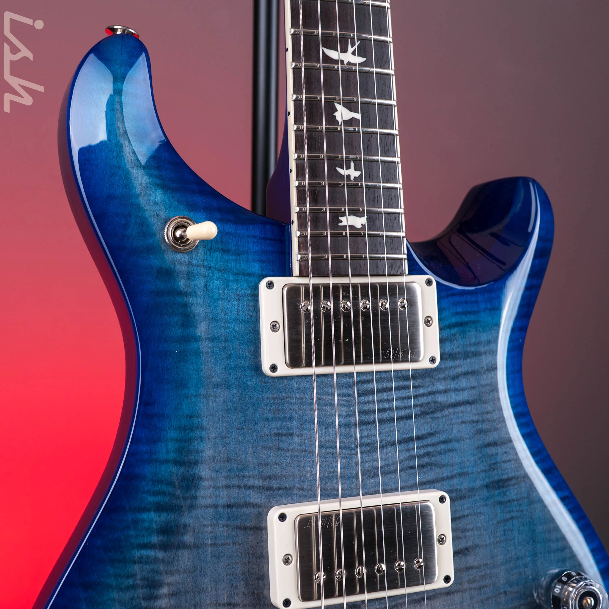 2025 PRS S2 McCarty 594 Faded Grey Blue Burst - Image 4