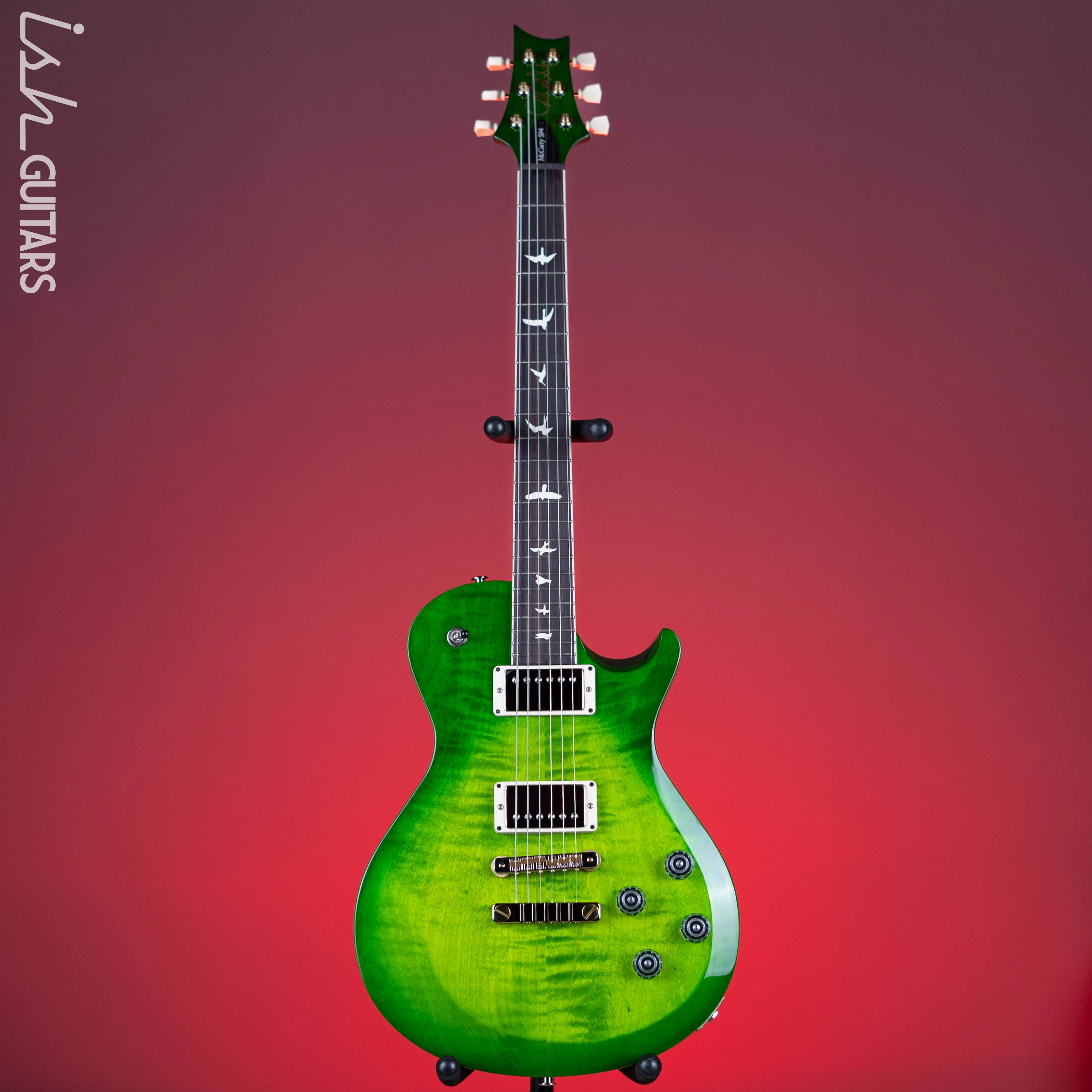 PRS S2 McCarty 594 Singlecut Electric Guitar Eriza Verde - Image 2